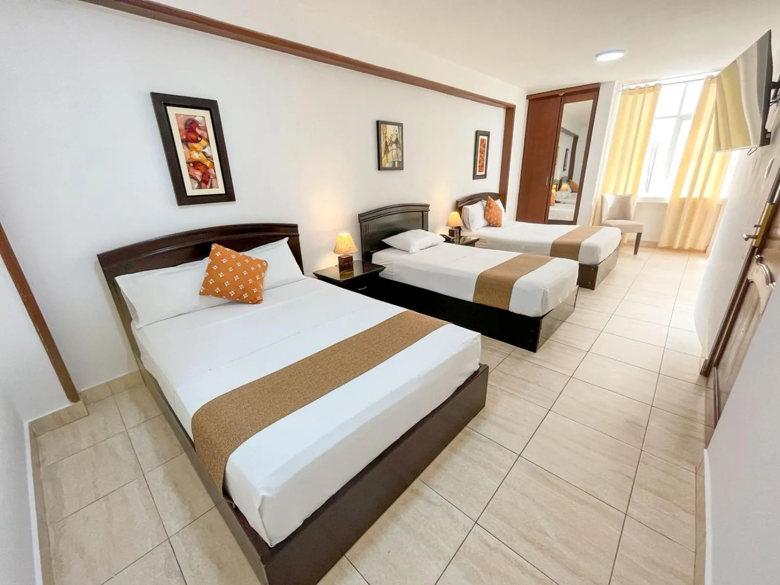 Bed in Riosol Hotel Tarapoto