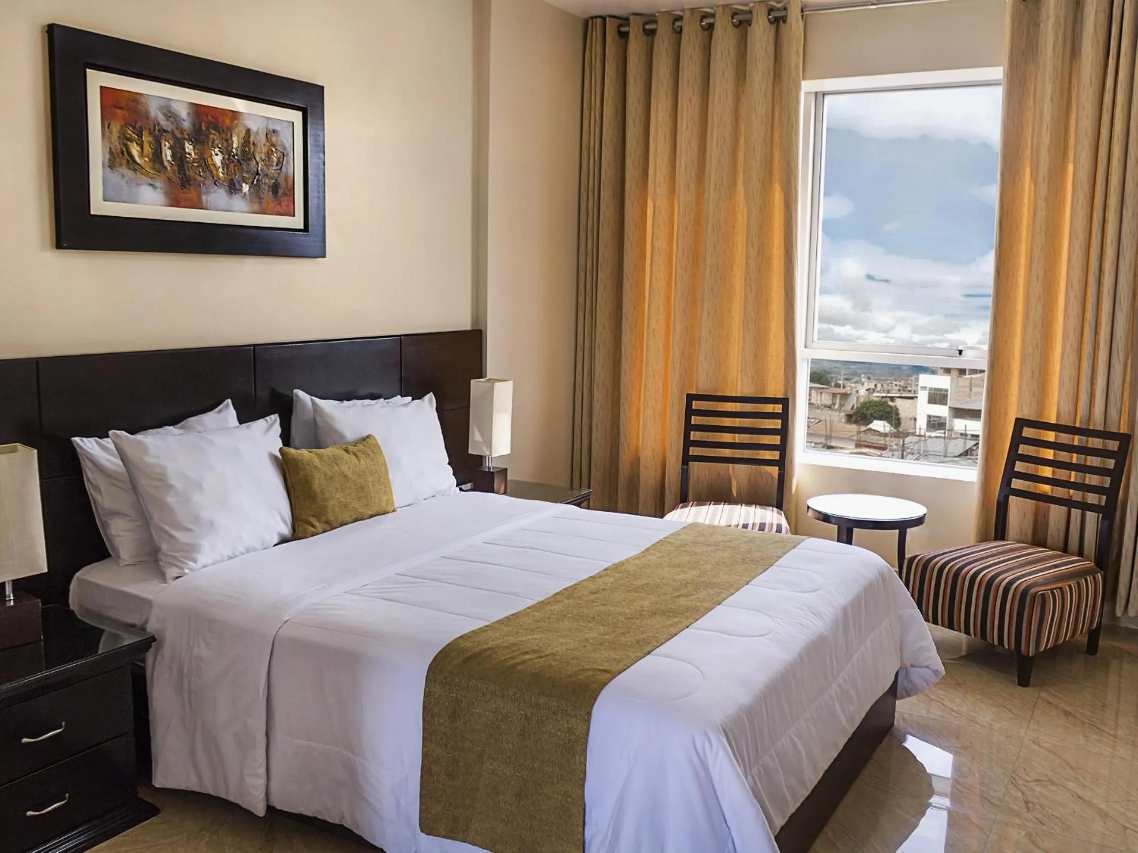 Bed in Riosol Hotel Tarapoto