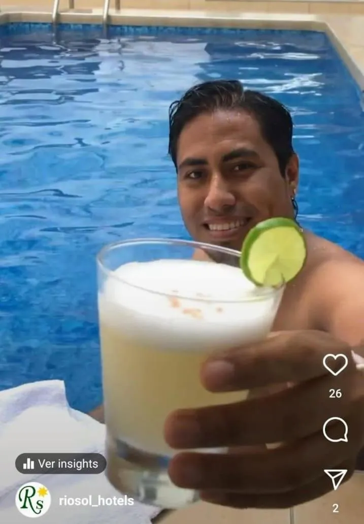 Swimming pool in Riosol Hotel Tarapoto