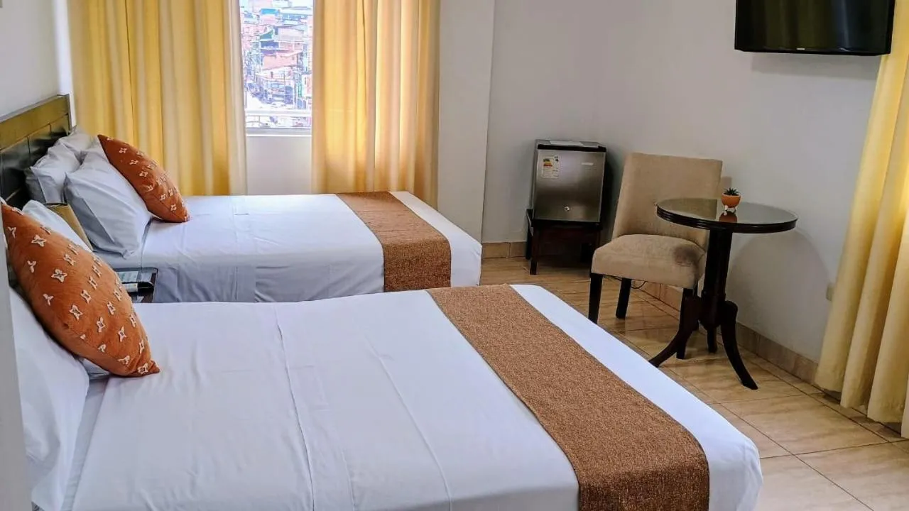 Bed in Riosol Hotel Tarapoto