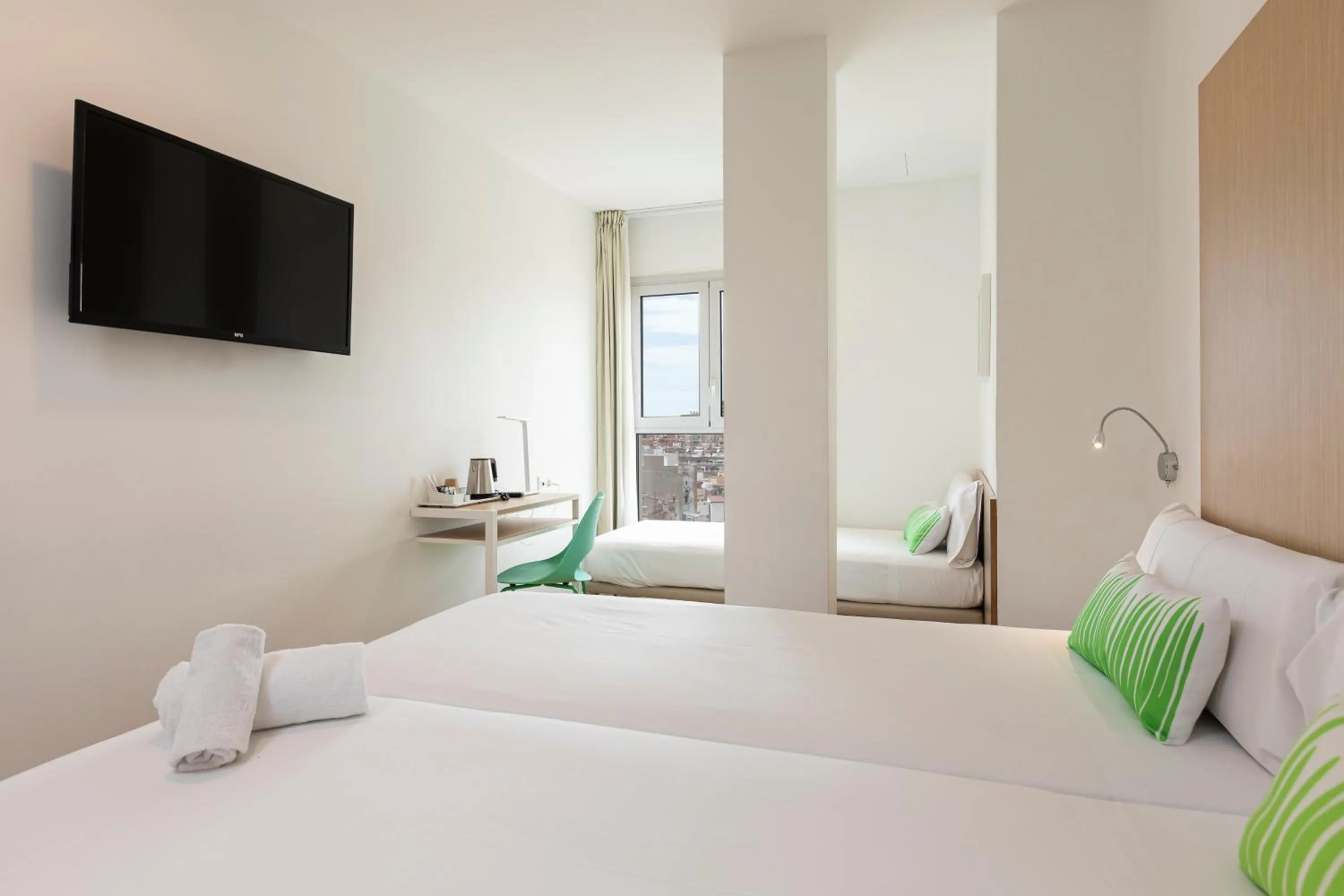 Bed in SmartRoom Barcelona