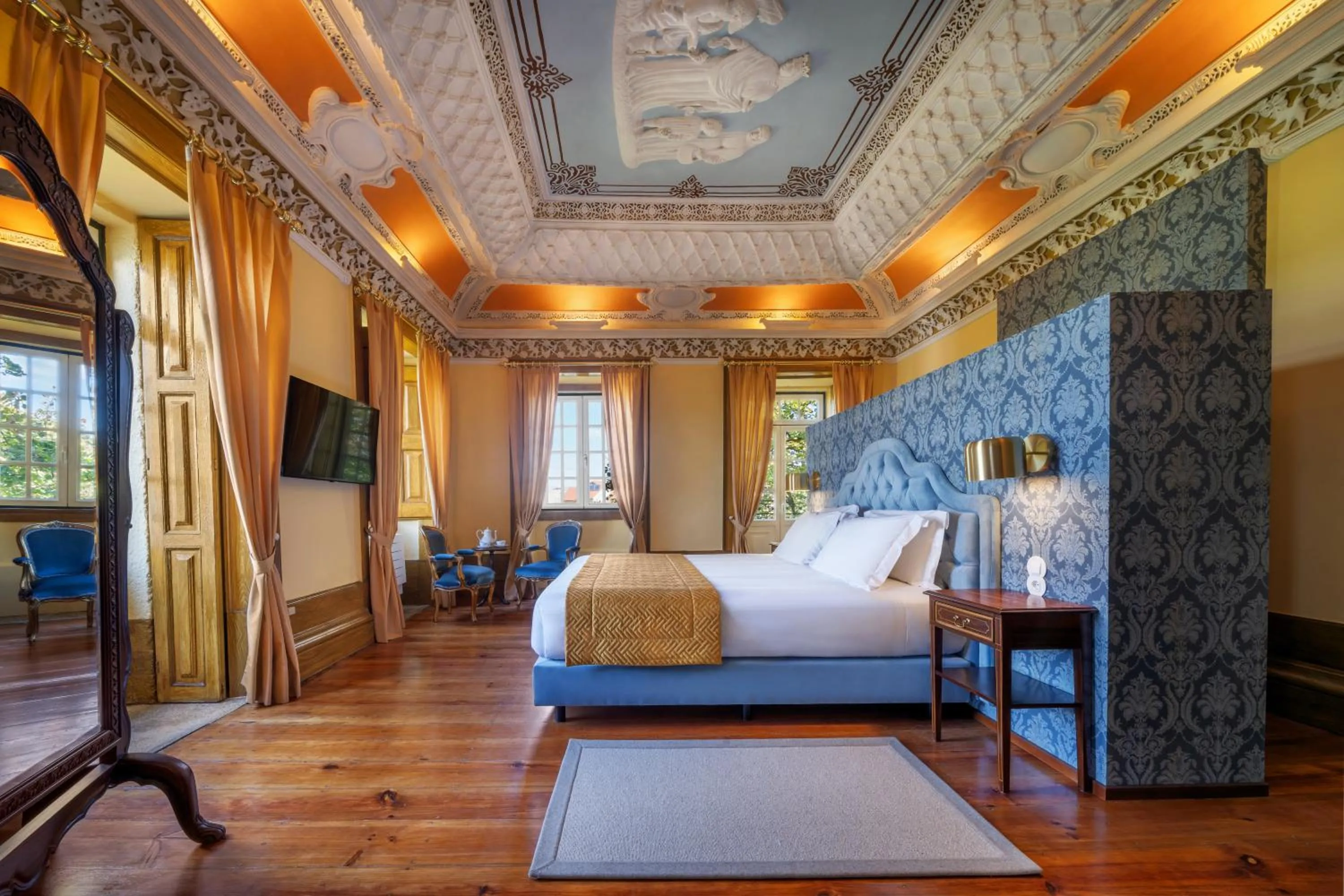 Bed in Solar das Tilias - Historic House