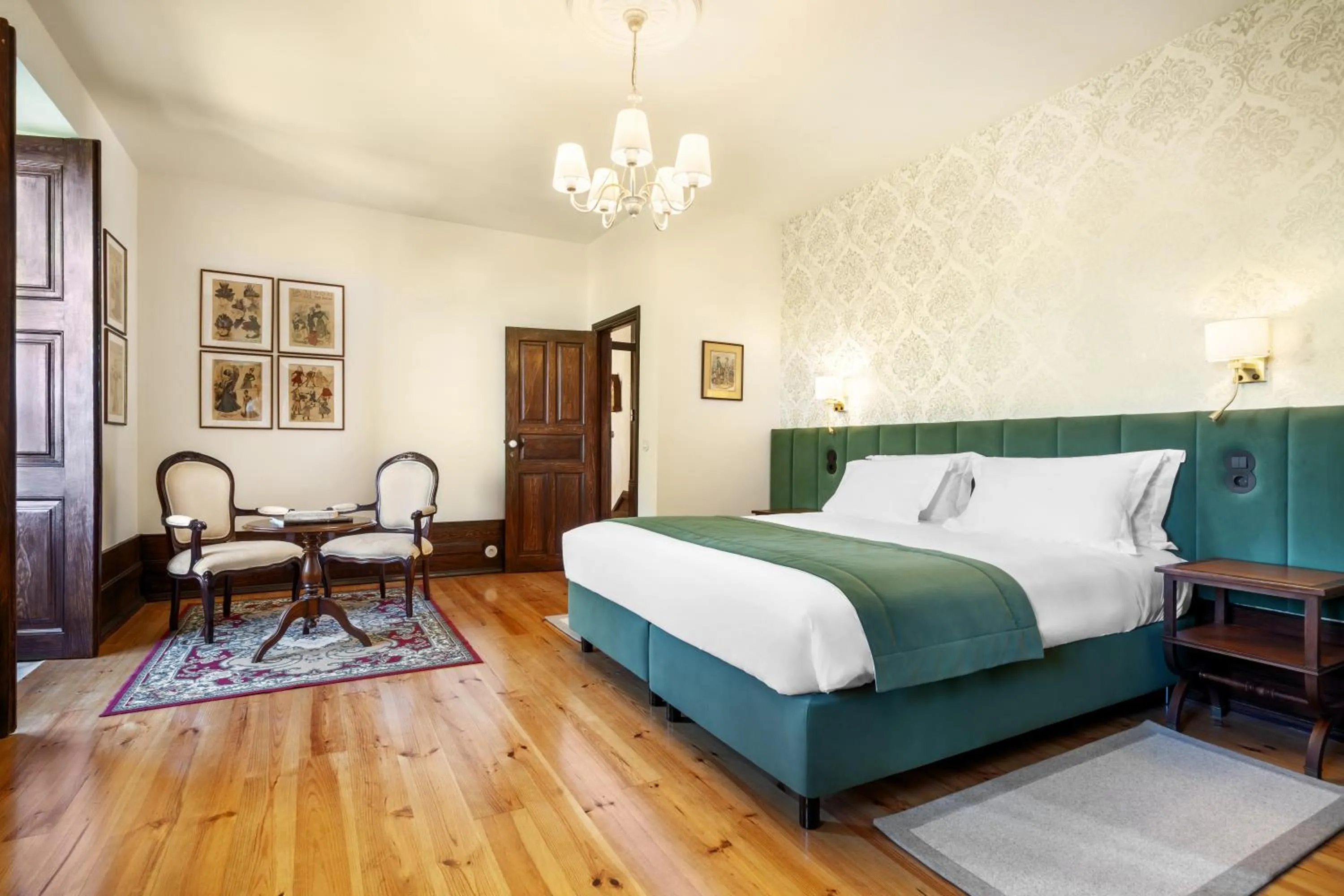 Bed in Solar das Tilias - Historic House