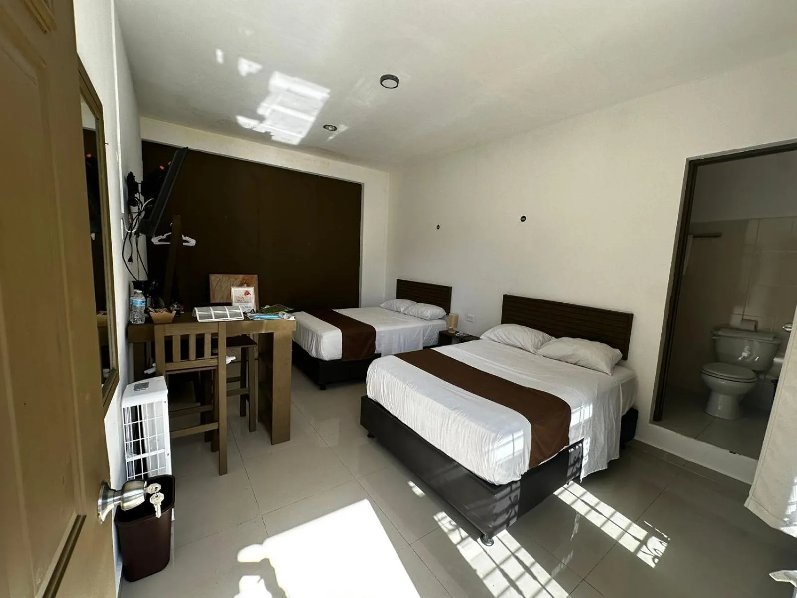 Bed in White Sand Playa