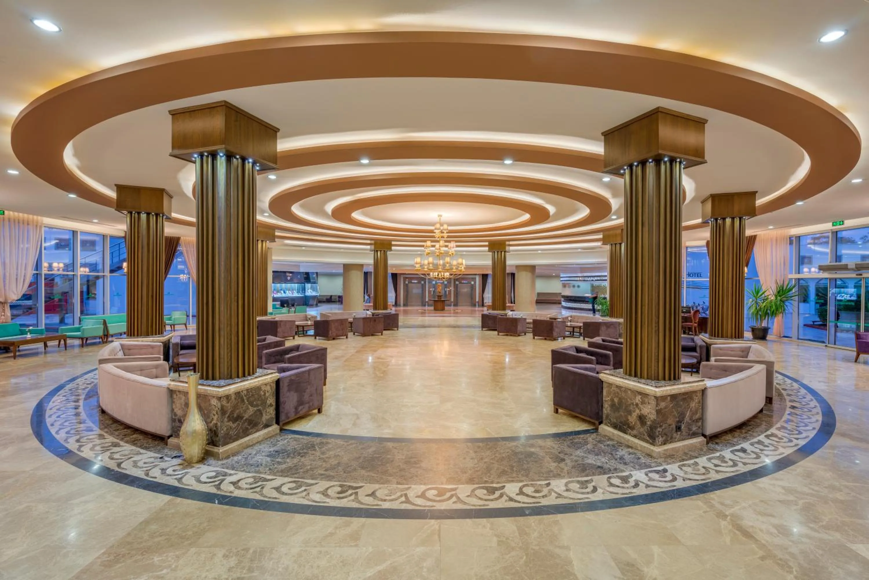 Property building in Green Max Hotel