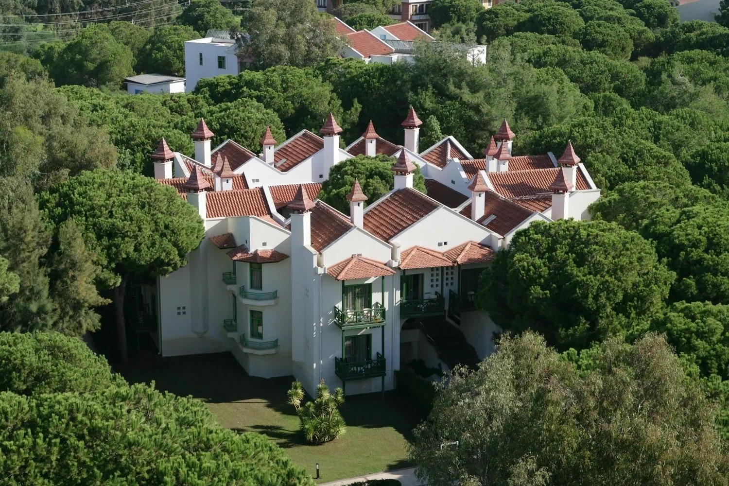 Property building in Green Max Hotel