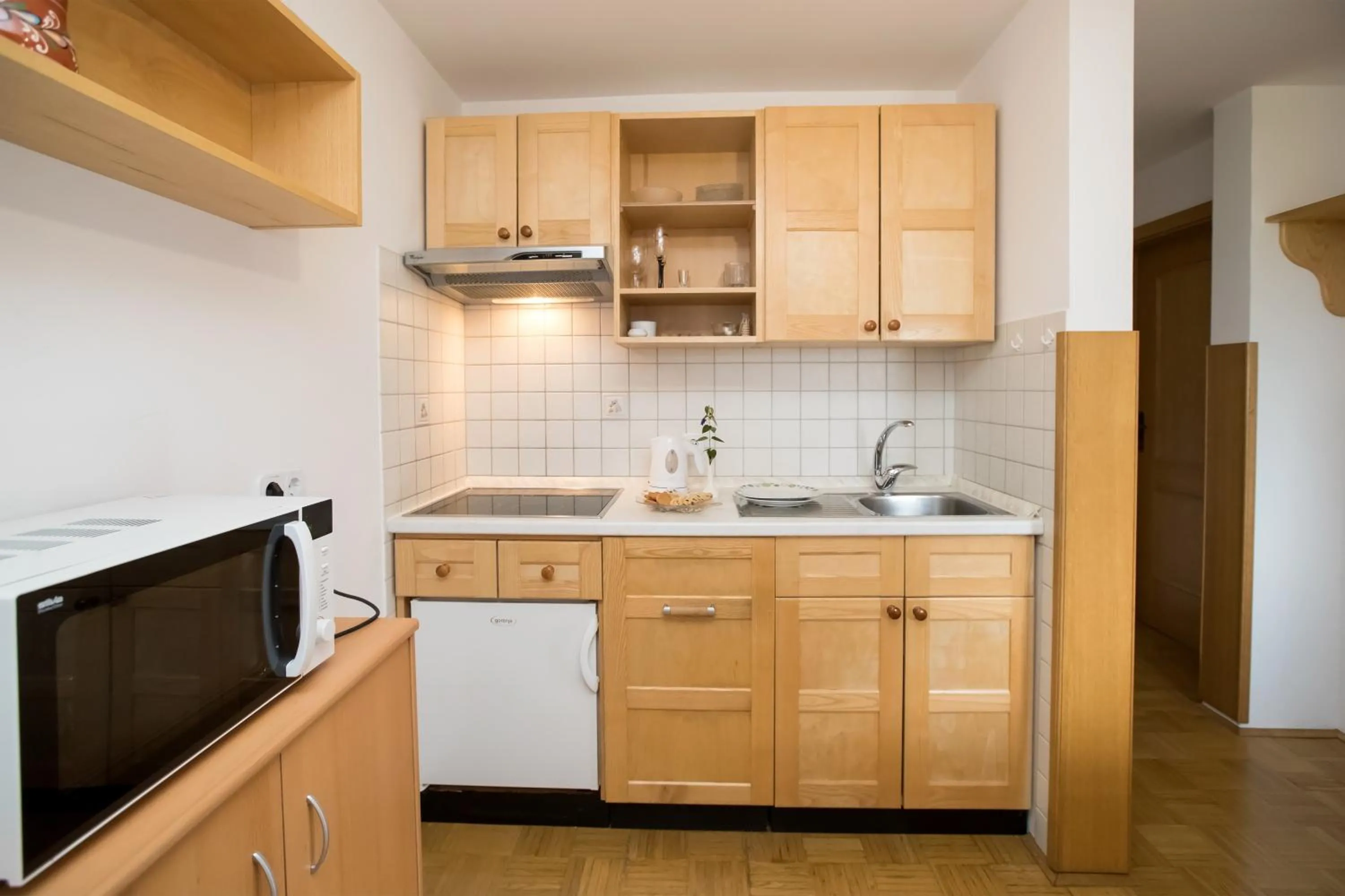 Kitchen or kitchenette in Apartmaji Katrnjek