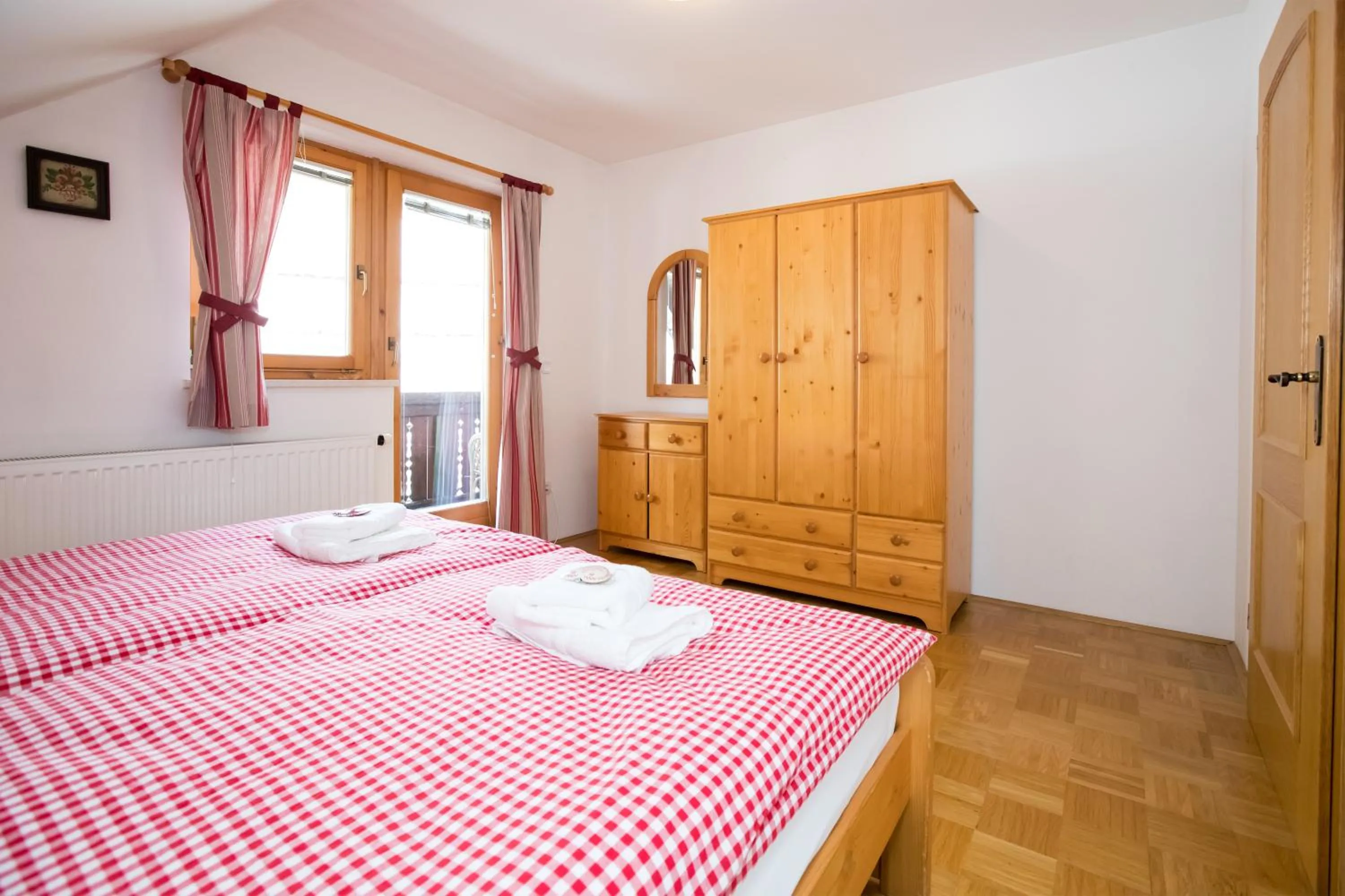 Bedroom, Bed in Apartmaji Katrnjek