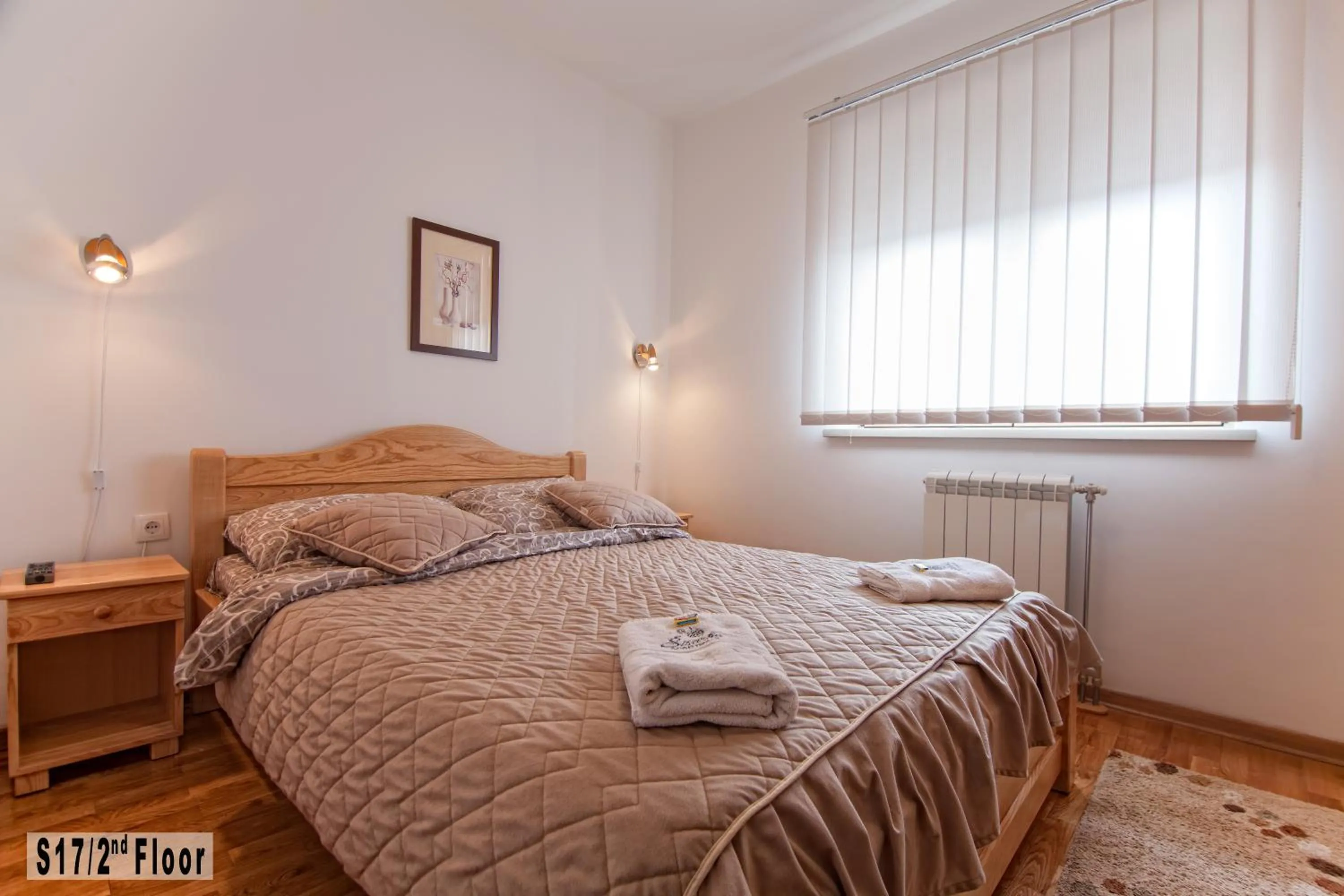 Bed in Šišarka Apartmani Zlatibor
