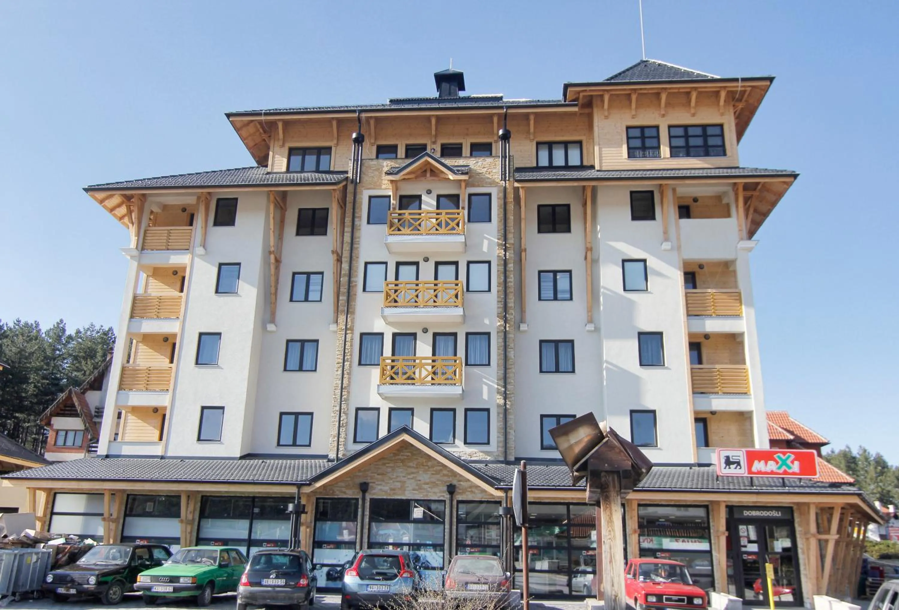 Facade/entrance in Šišarka Apartmani Zlatibor