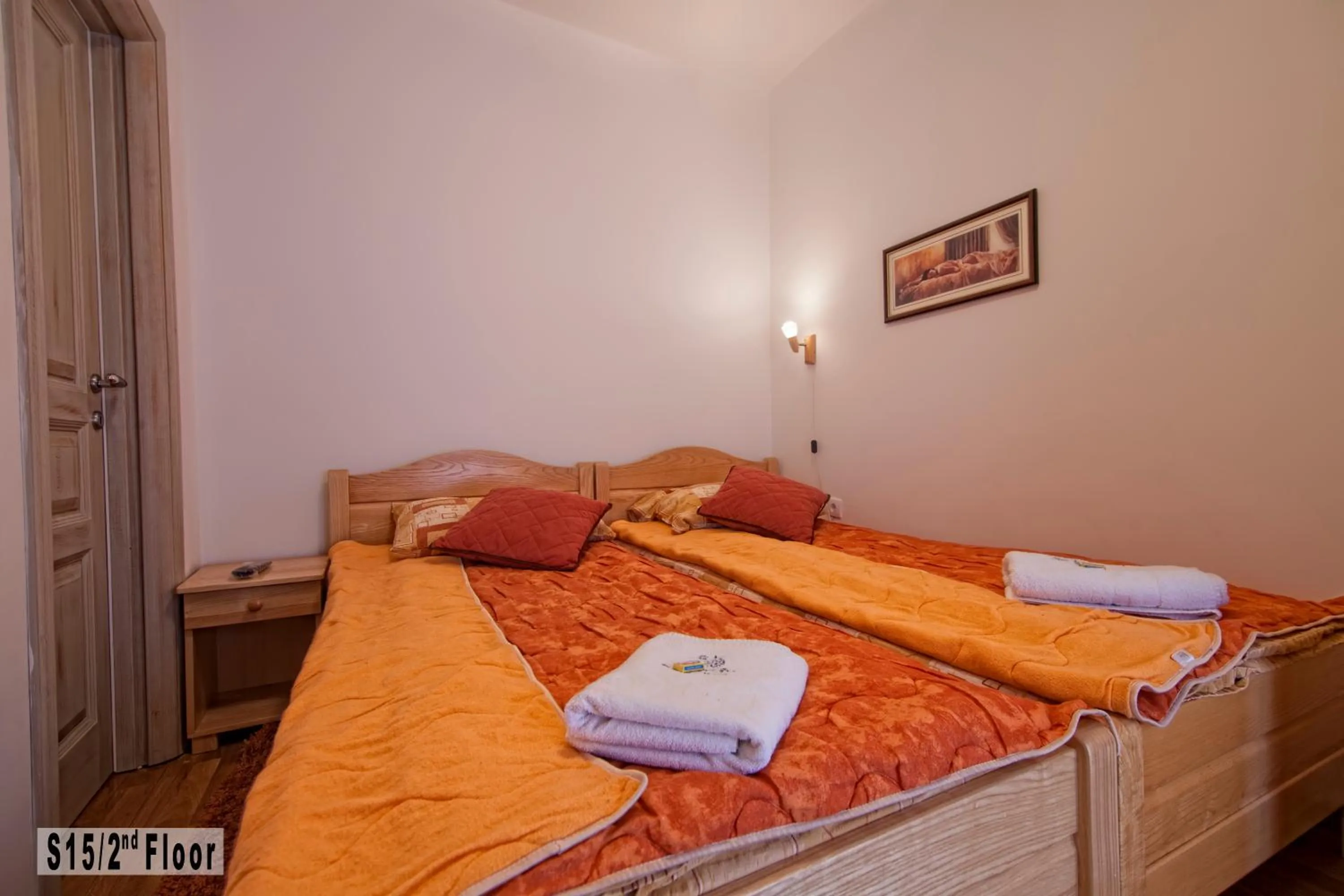 Bed in Šišarka Apartmani Zlatibor