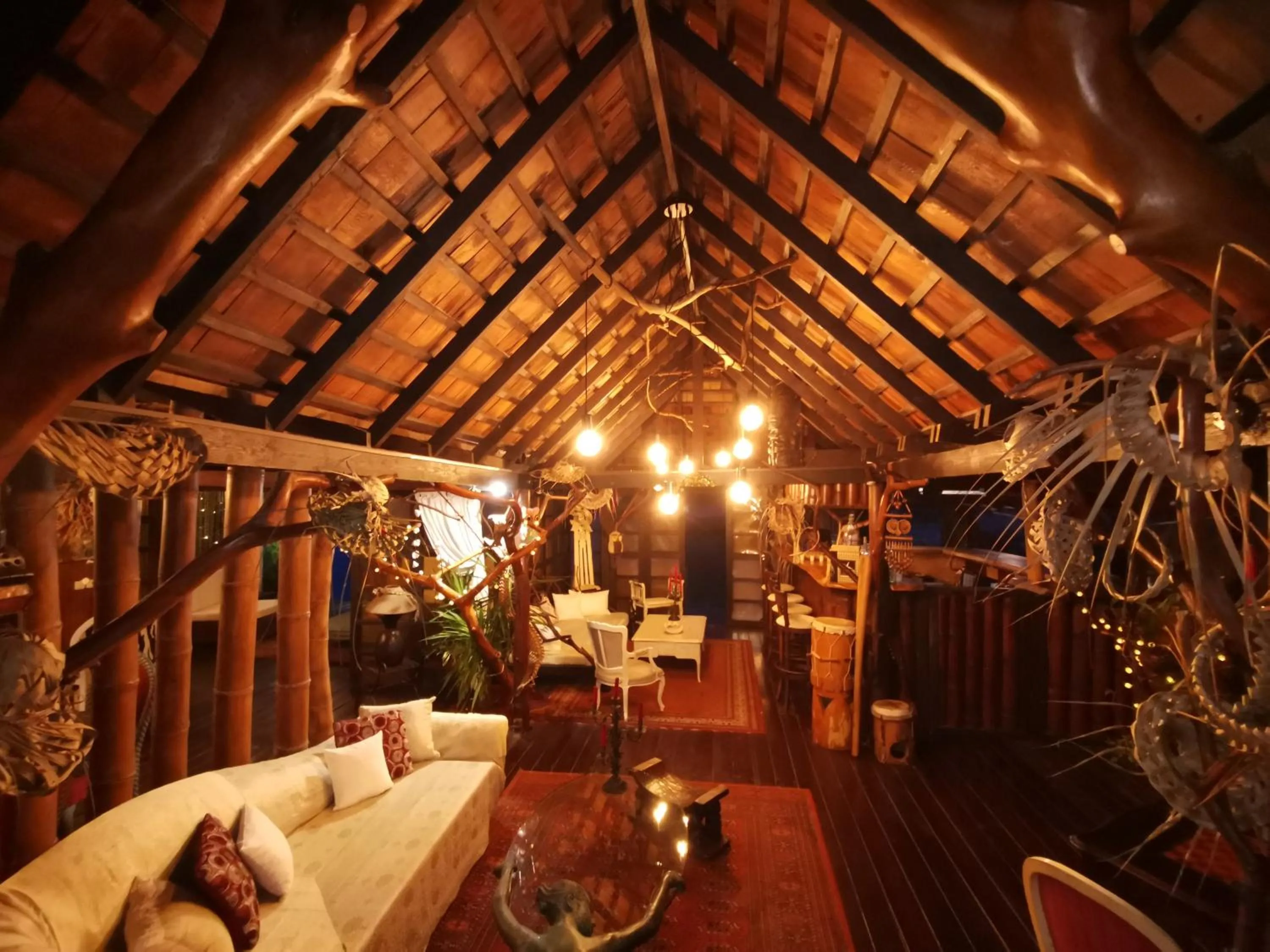 Living room in Hôtel Fenua Mata'i'oa