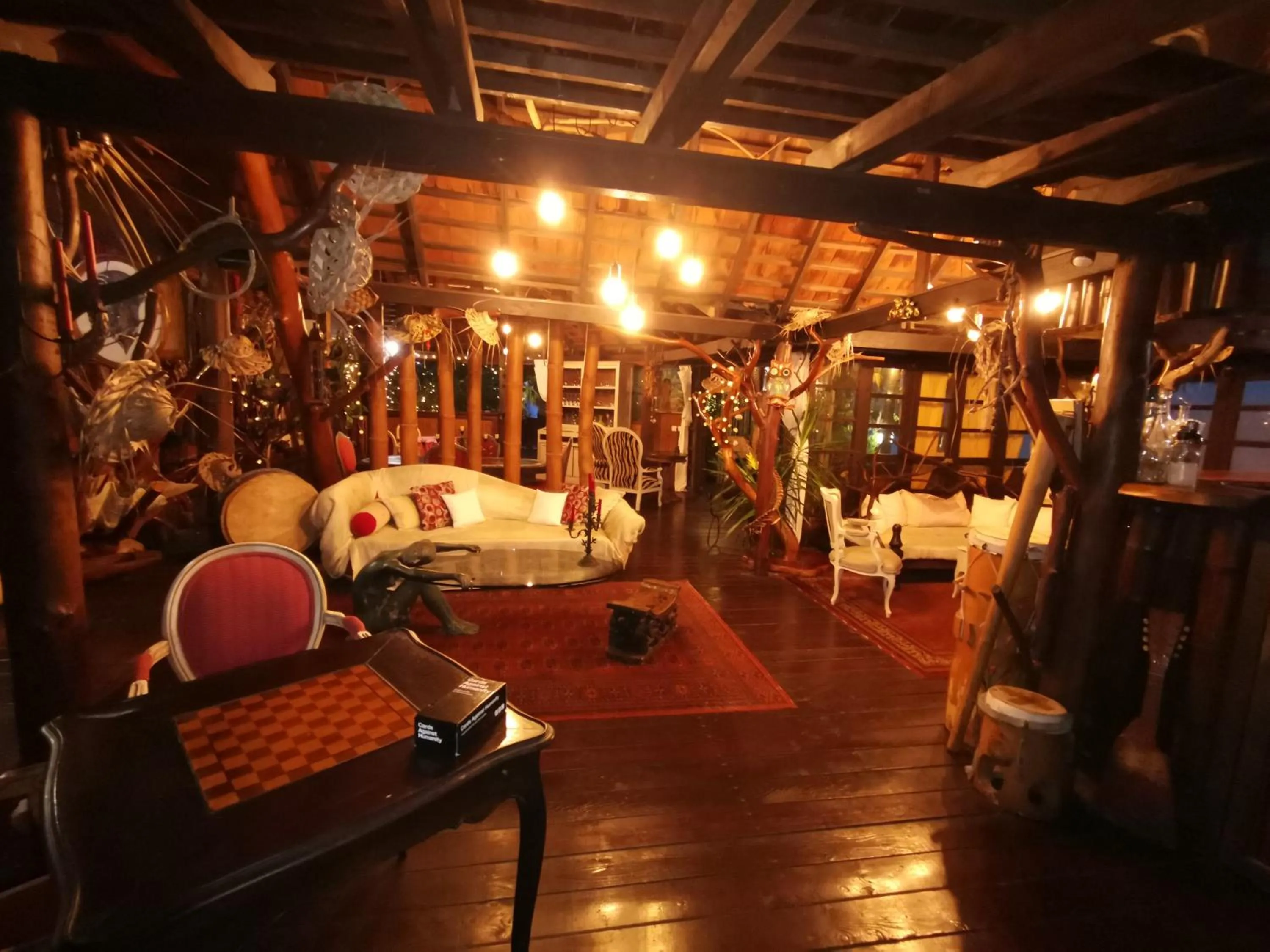 Lounge or bar in Hôtel Fenua Mata'i'oa