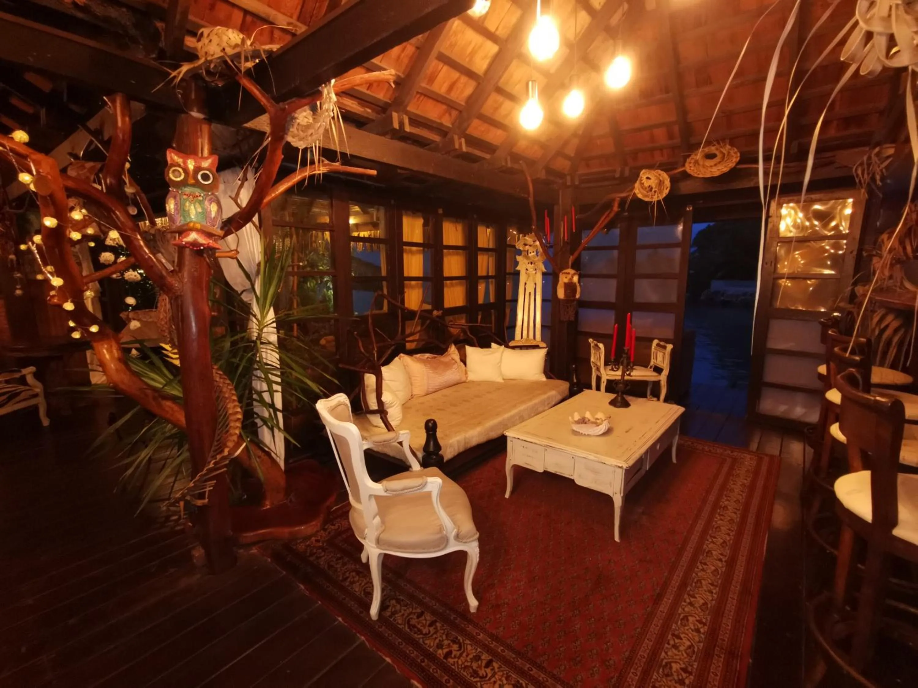 Living room in Hôtel Fenua Mata'i'oa