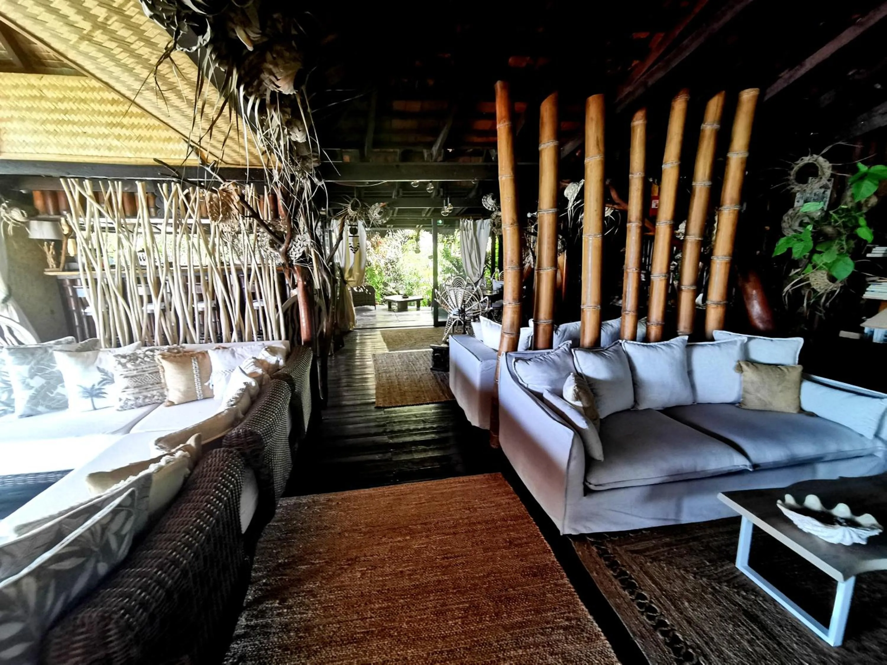 Lounge or bar in Hôtel Fenua Mata'i'oa