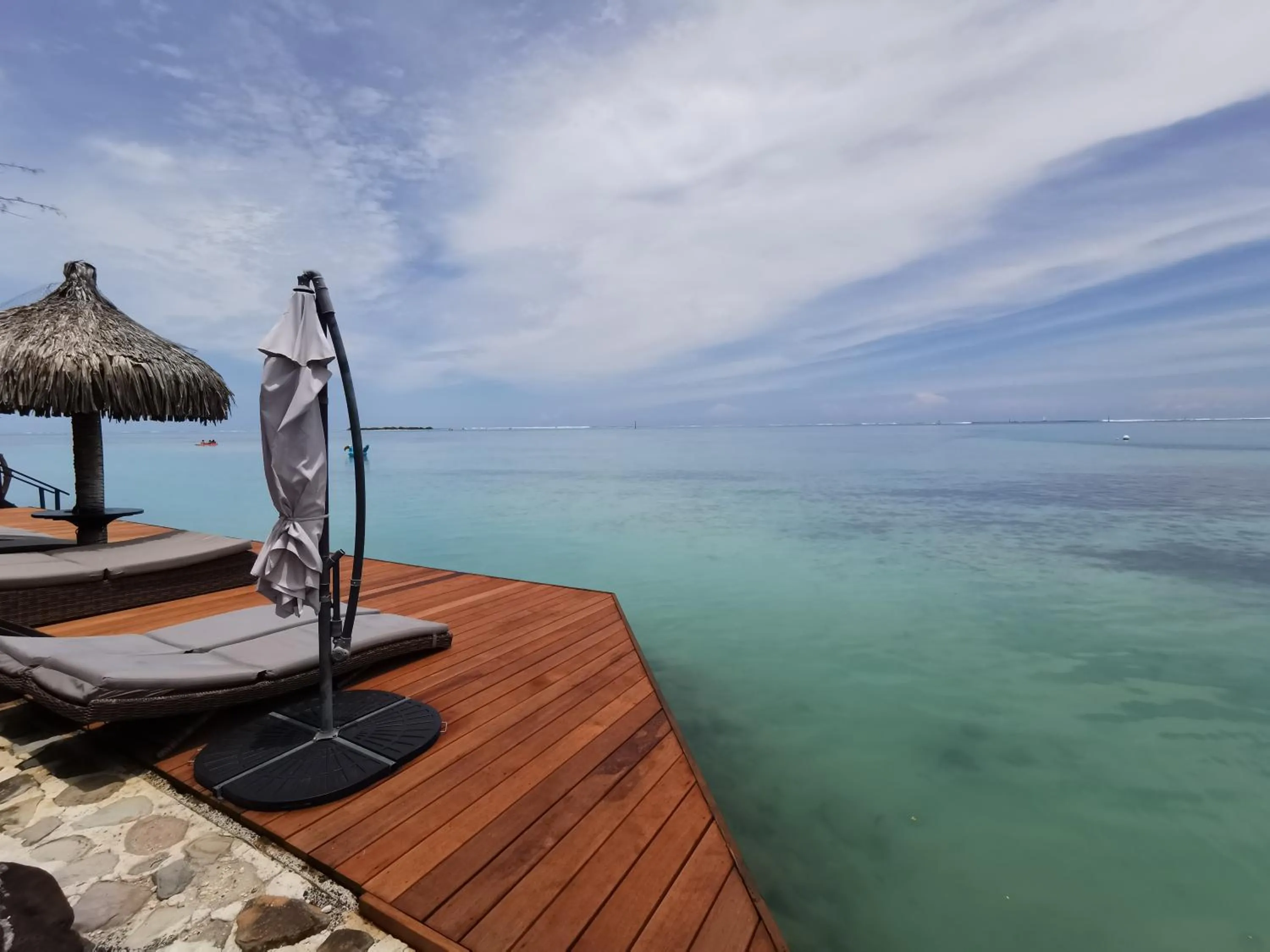 Solarium in Hôtel Fenua Mata'i'oa