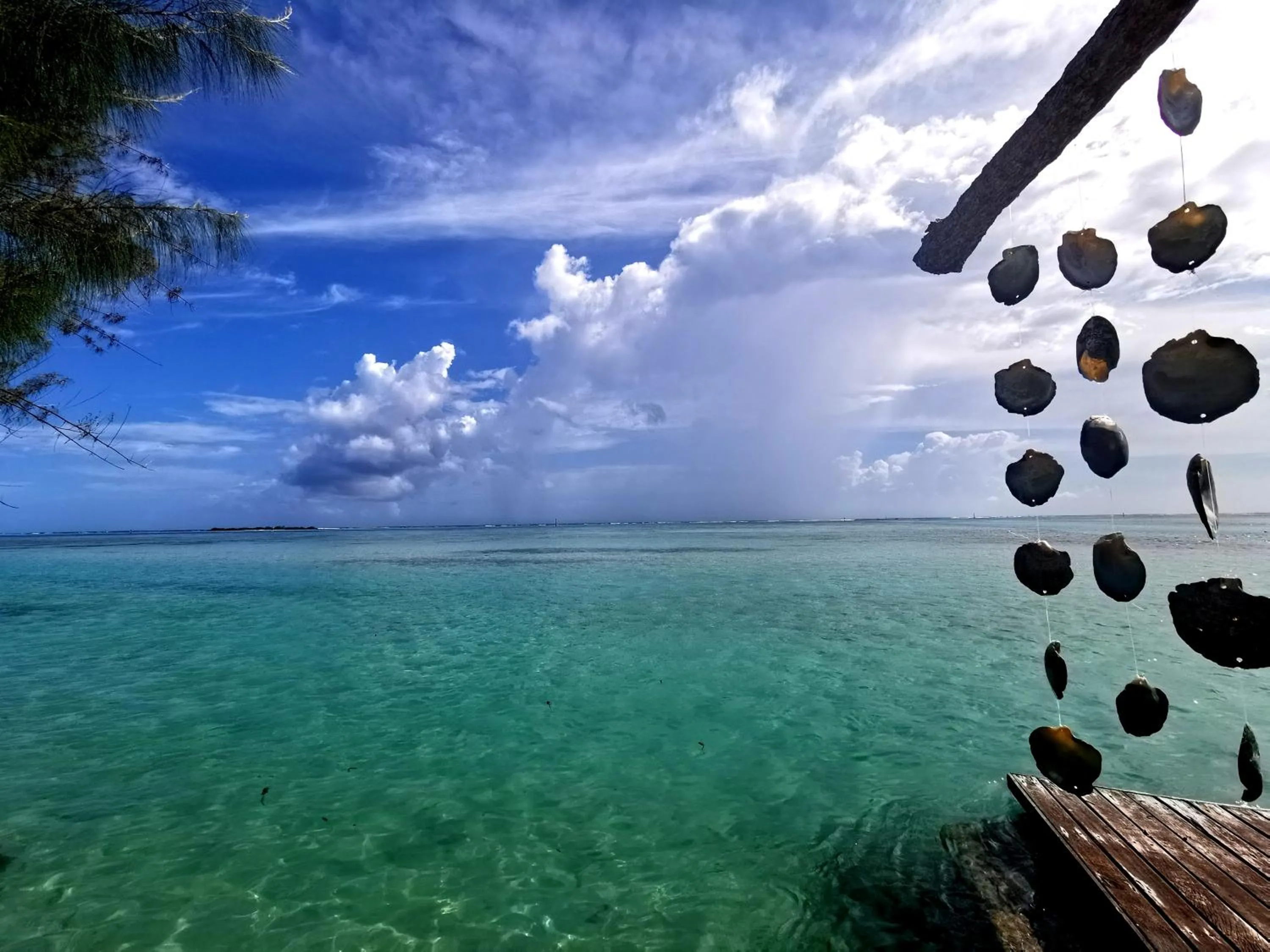 Sea view in Hôtel Fenua Mata'i'oa