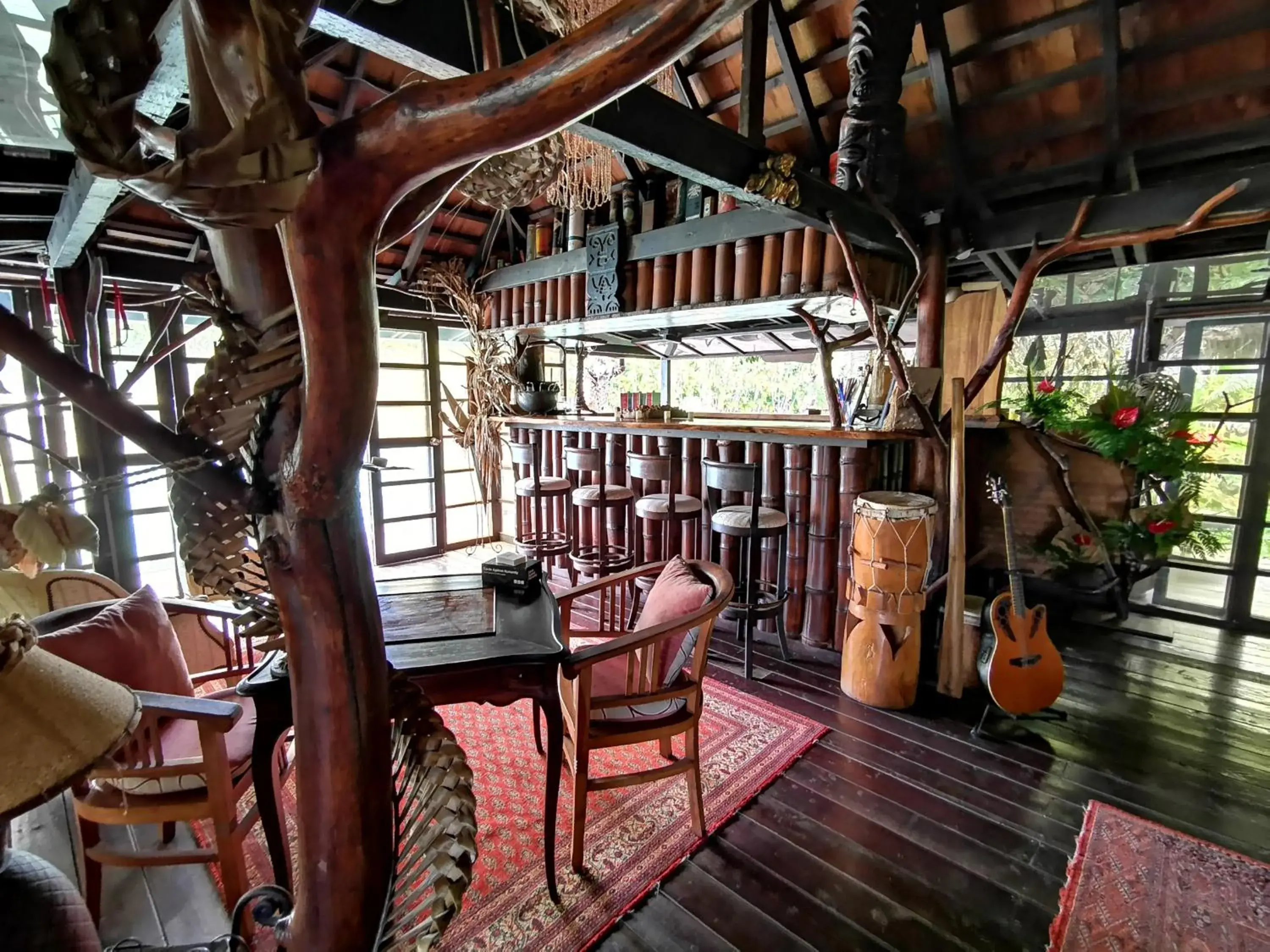 Lounge or bar in Hôtel Fenua Mata'i'oa Lounge or bar in Hôtel Fenua Mata'i'oa