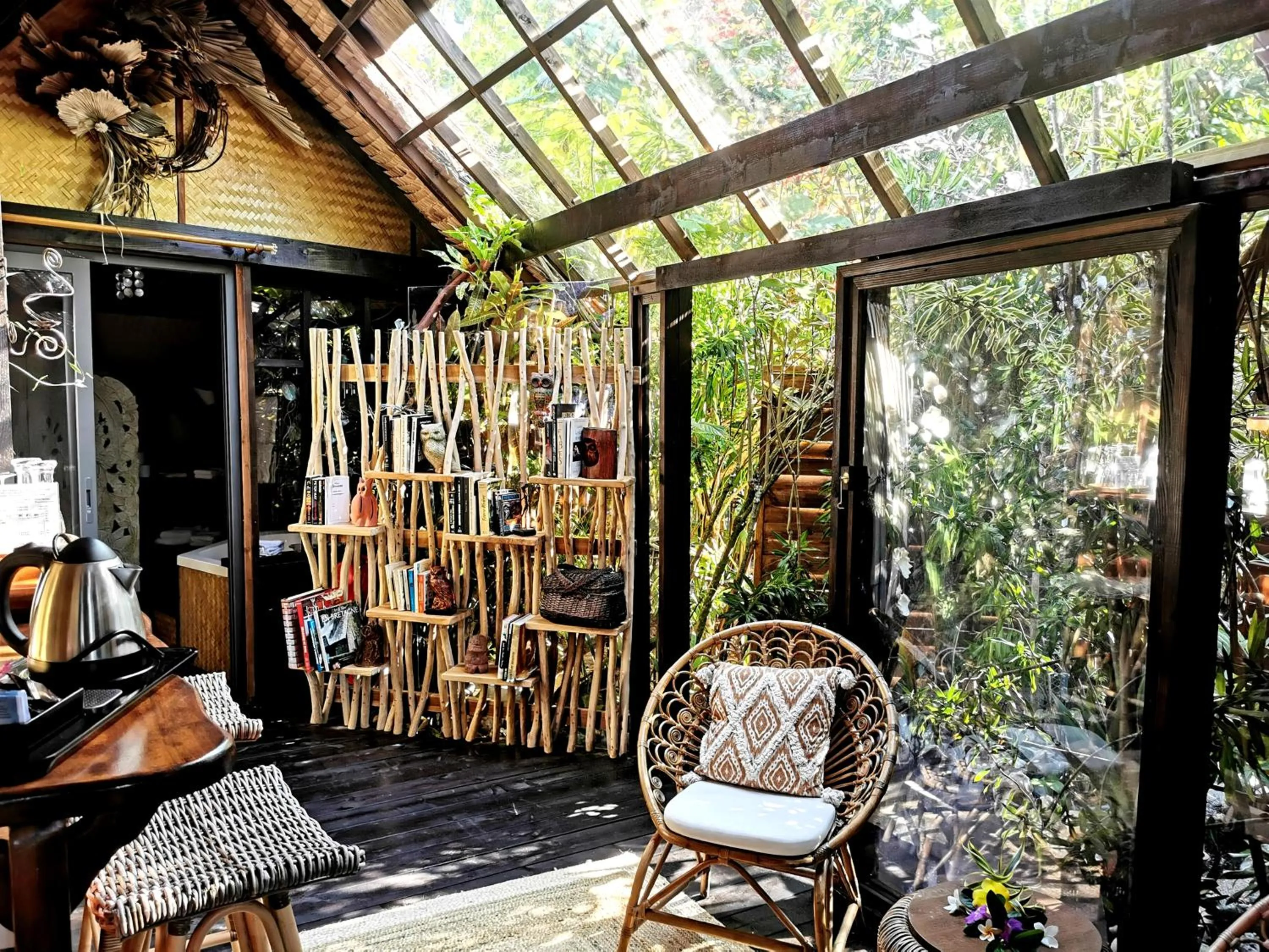Living room in Hôtel Fenua Mata'i'oa