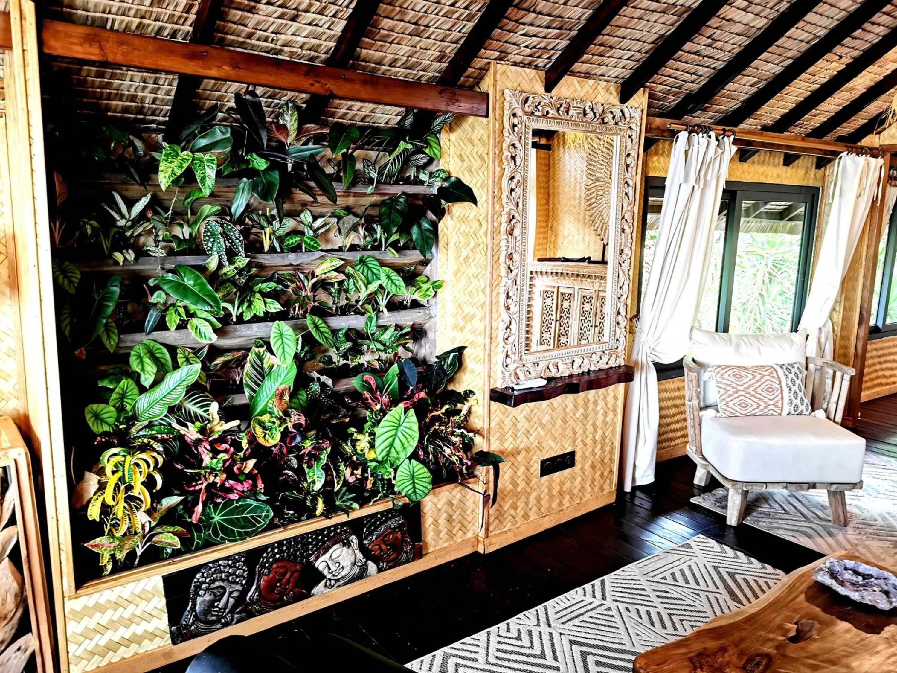 Living room in Hôtel Fenua Mata'i'oa