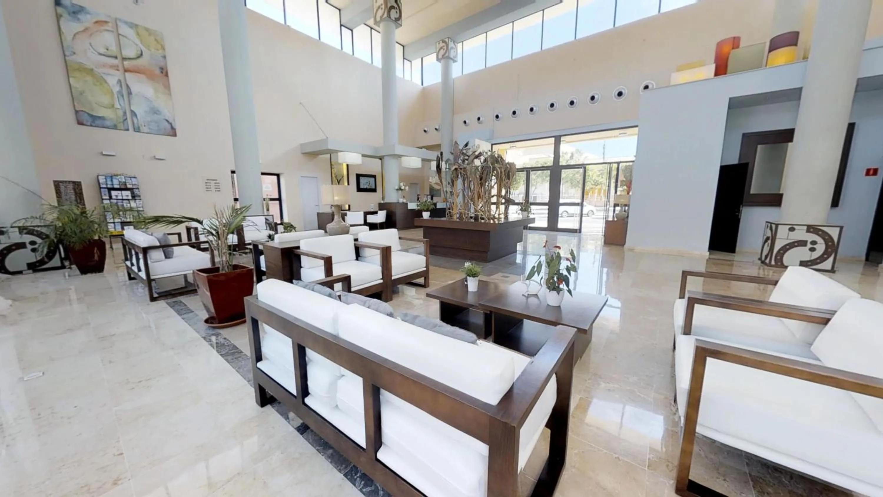 Lobby or reception in Leo Punta Umbría