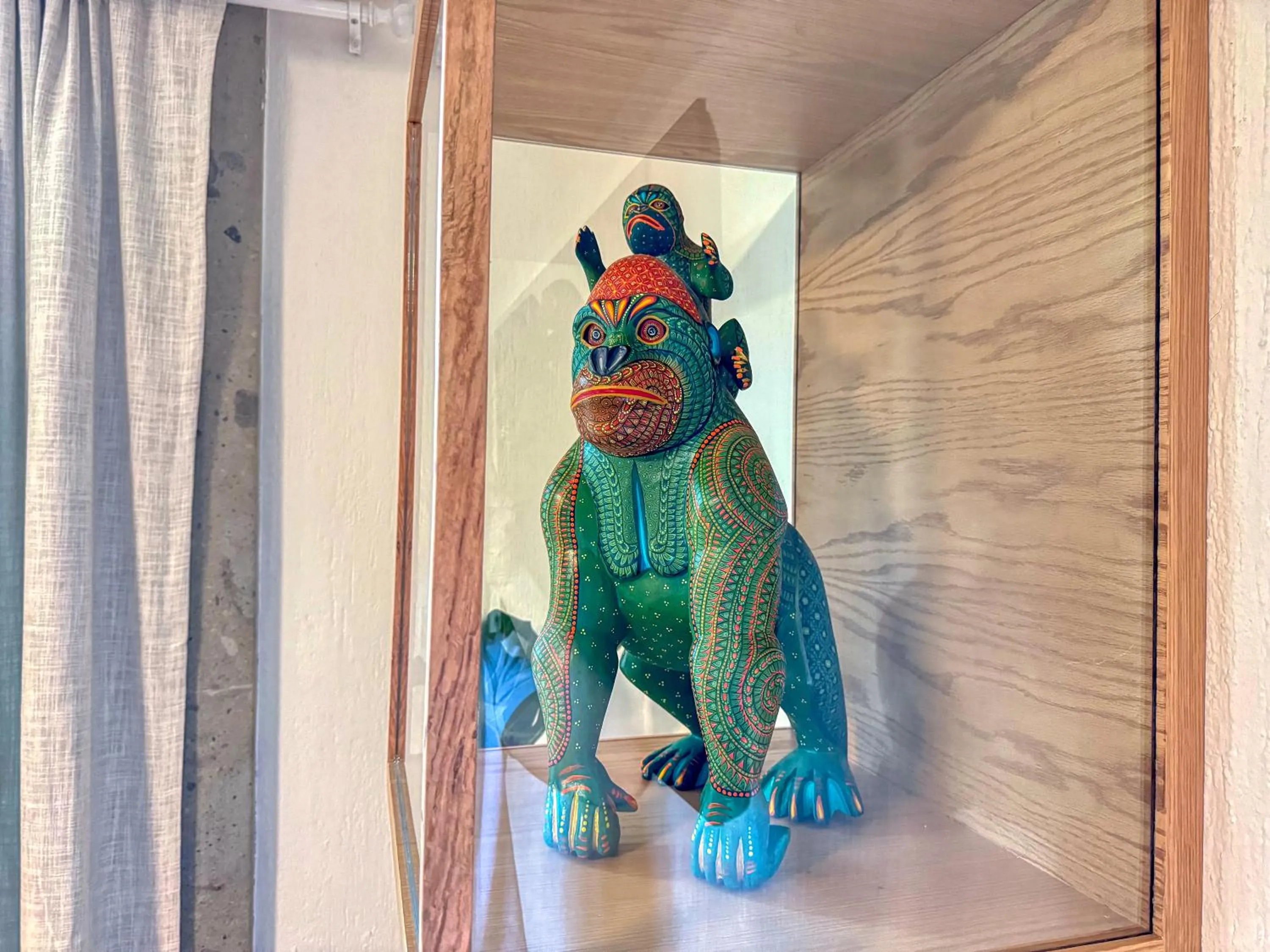 Decorative detail in Hotel Boutique Casa Alebrije