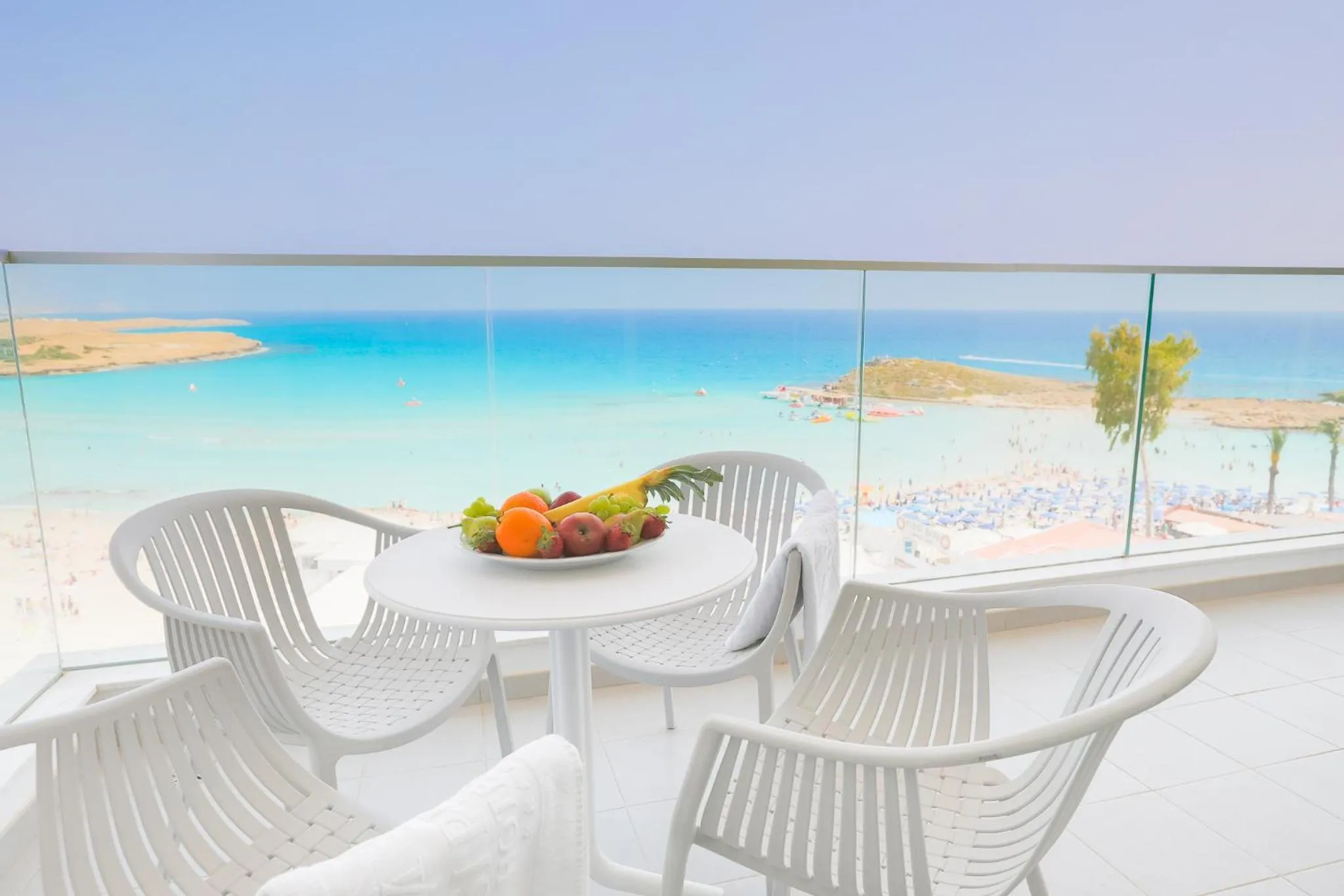 Sea view in Vassos Nissi Plage Hotel & Spa