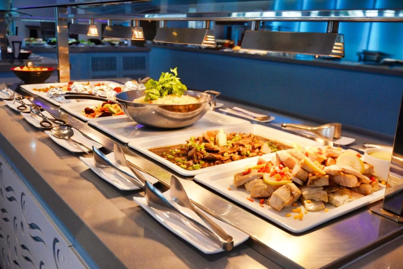 Food in Vassos Nissi Plage Hotel & Spa