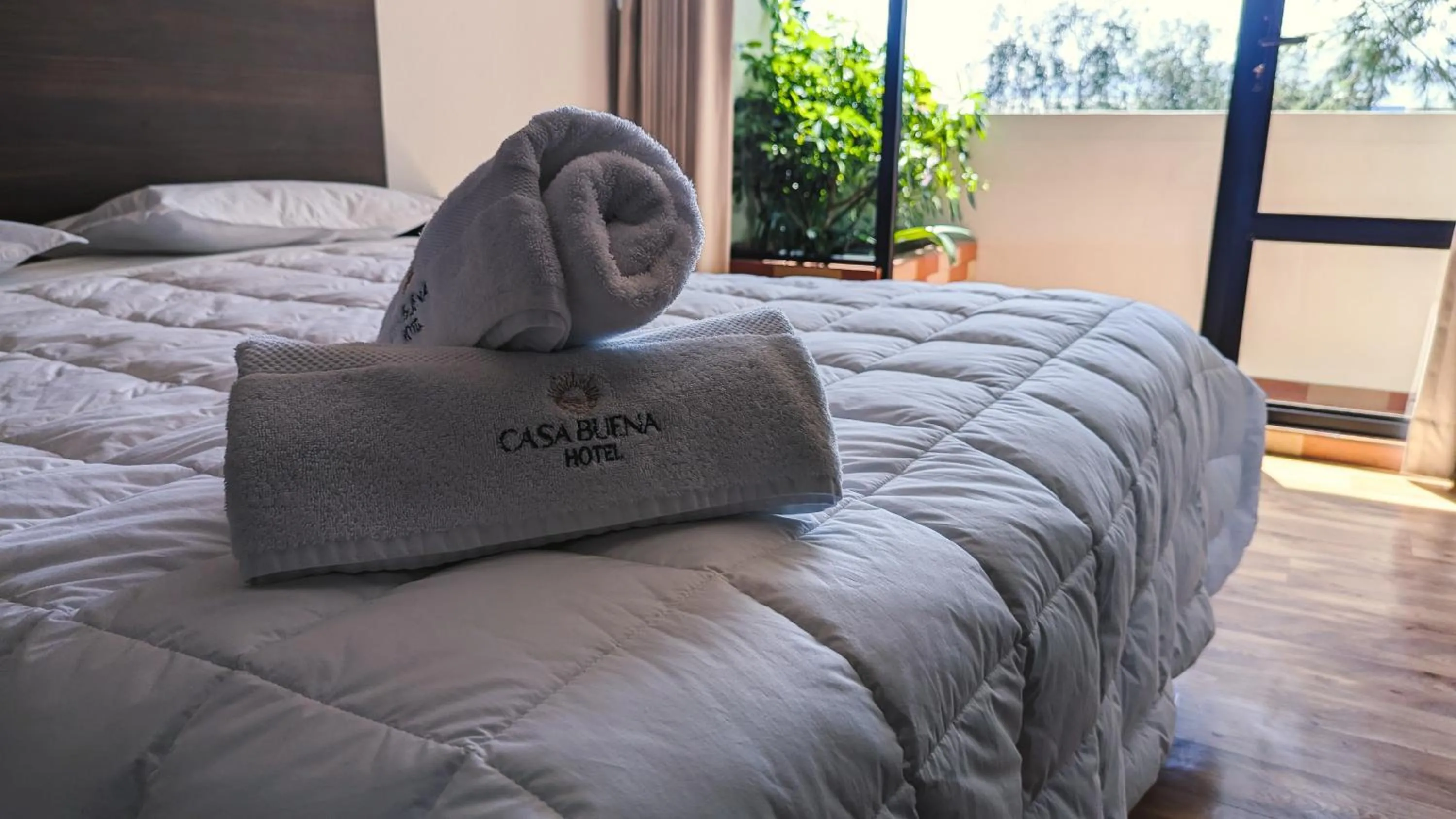 Bed in Casa Buena Hotel