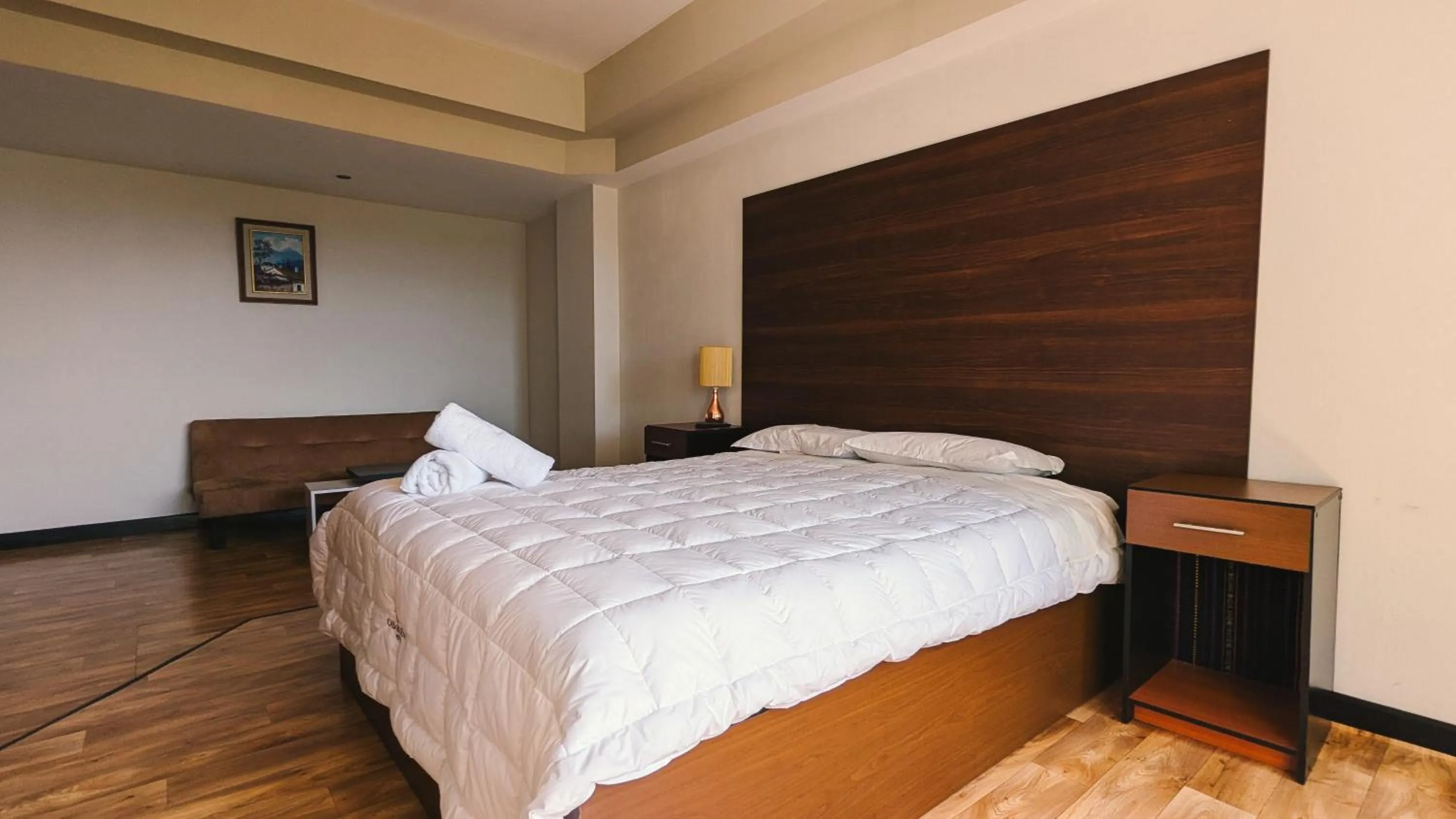 Bed in Casa Buena Hotel