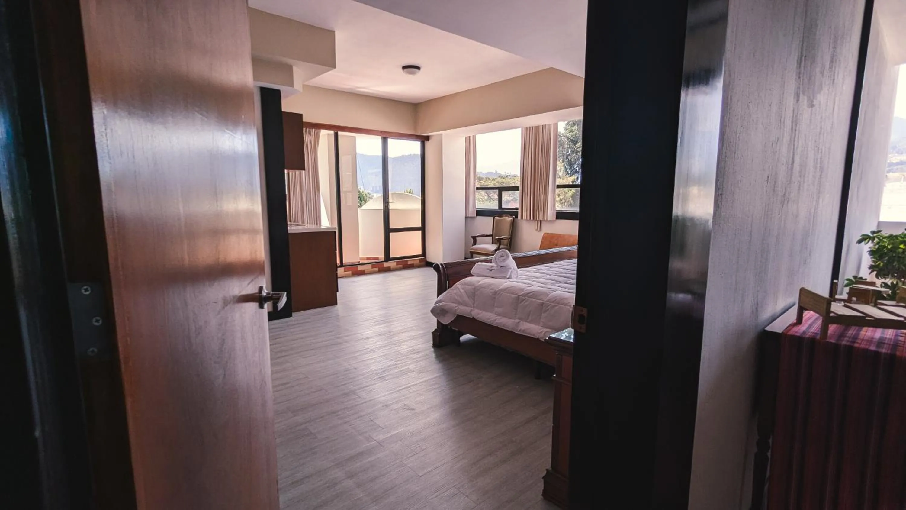 Bed in Casa Buena Hotel