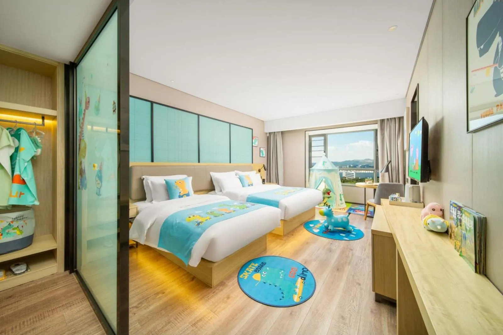 Bed in Echarm Hotel Kunming Changshui International Airport