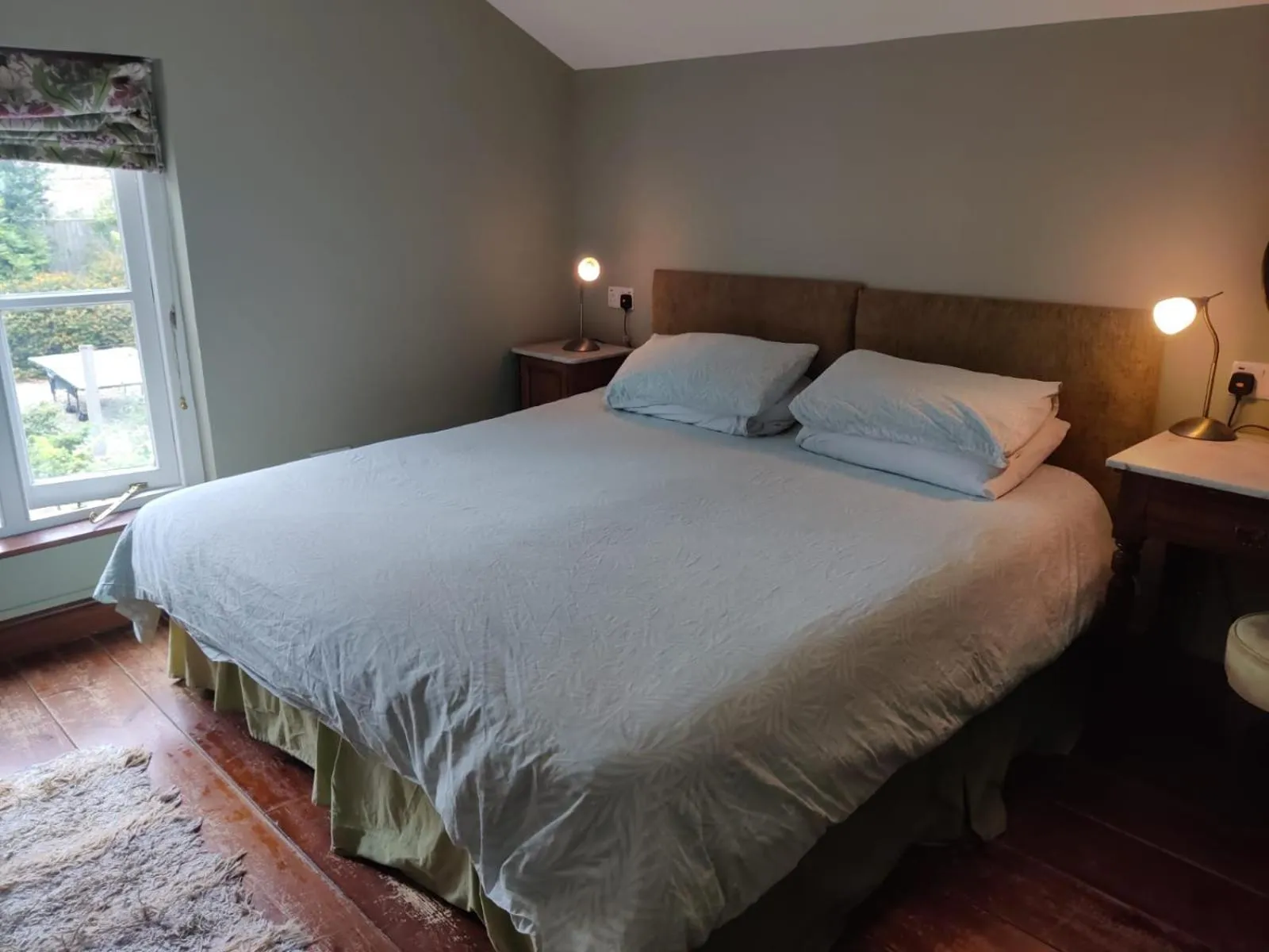 Bed in Pleck Barn B&B