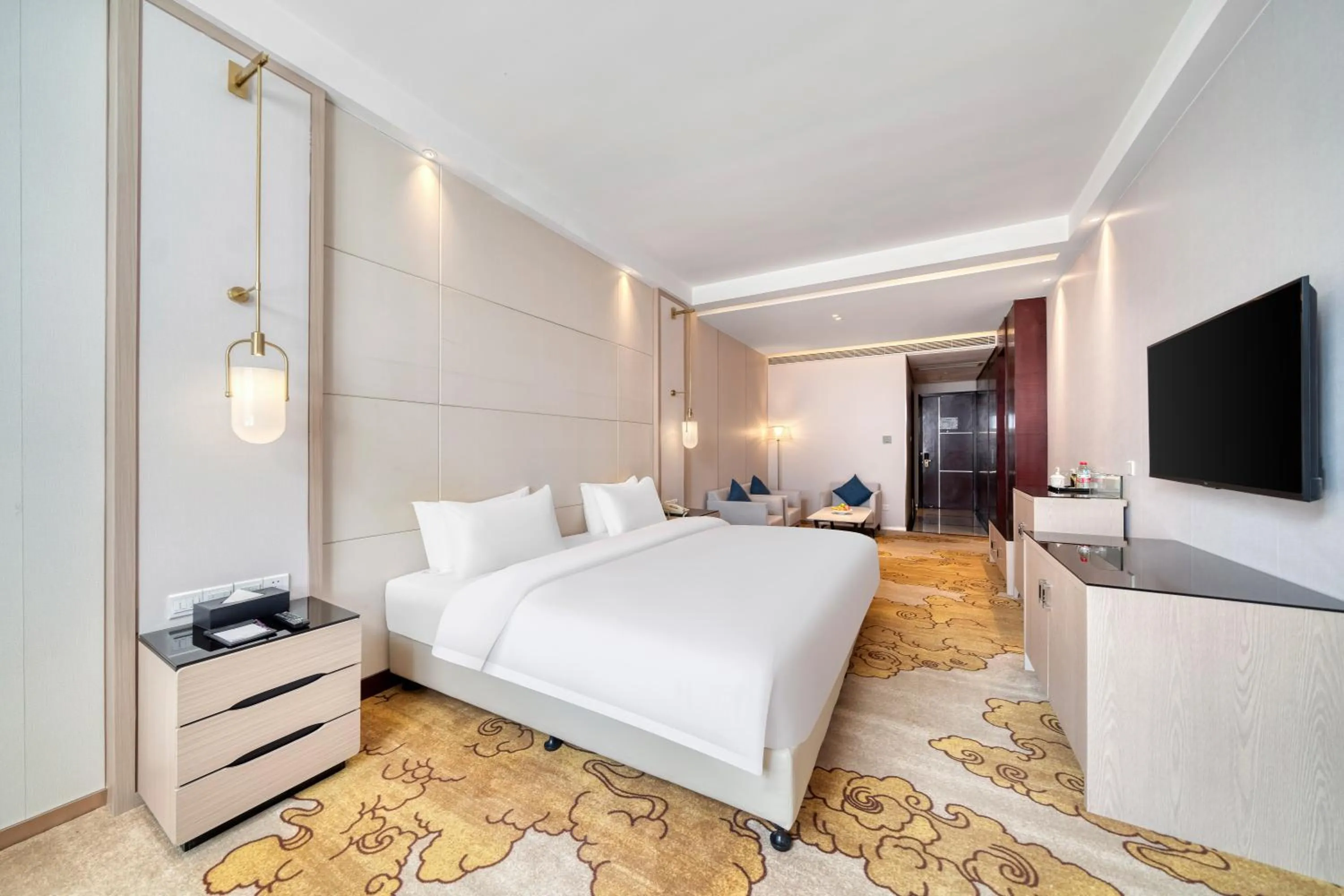 Bed in Dayhello Hotel Shenzhen Shekou