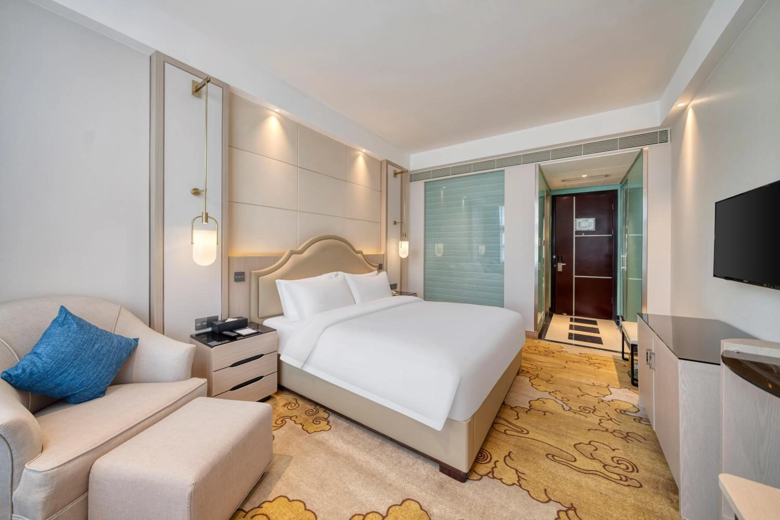 Bed in Dayhello Hotel Shenzhen Shekou