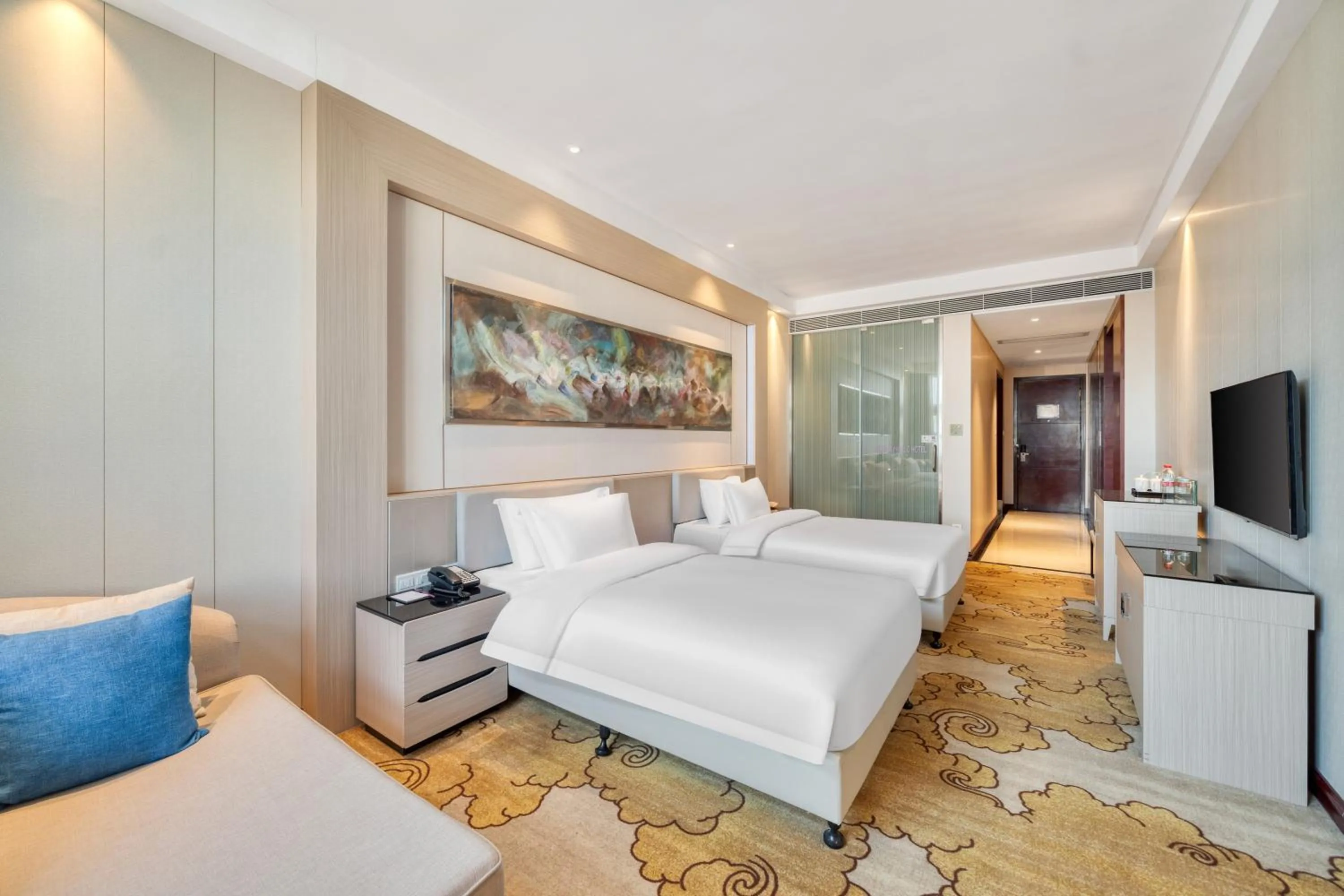 Bed in Dayhello Hotel Shenzhen Shekou