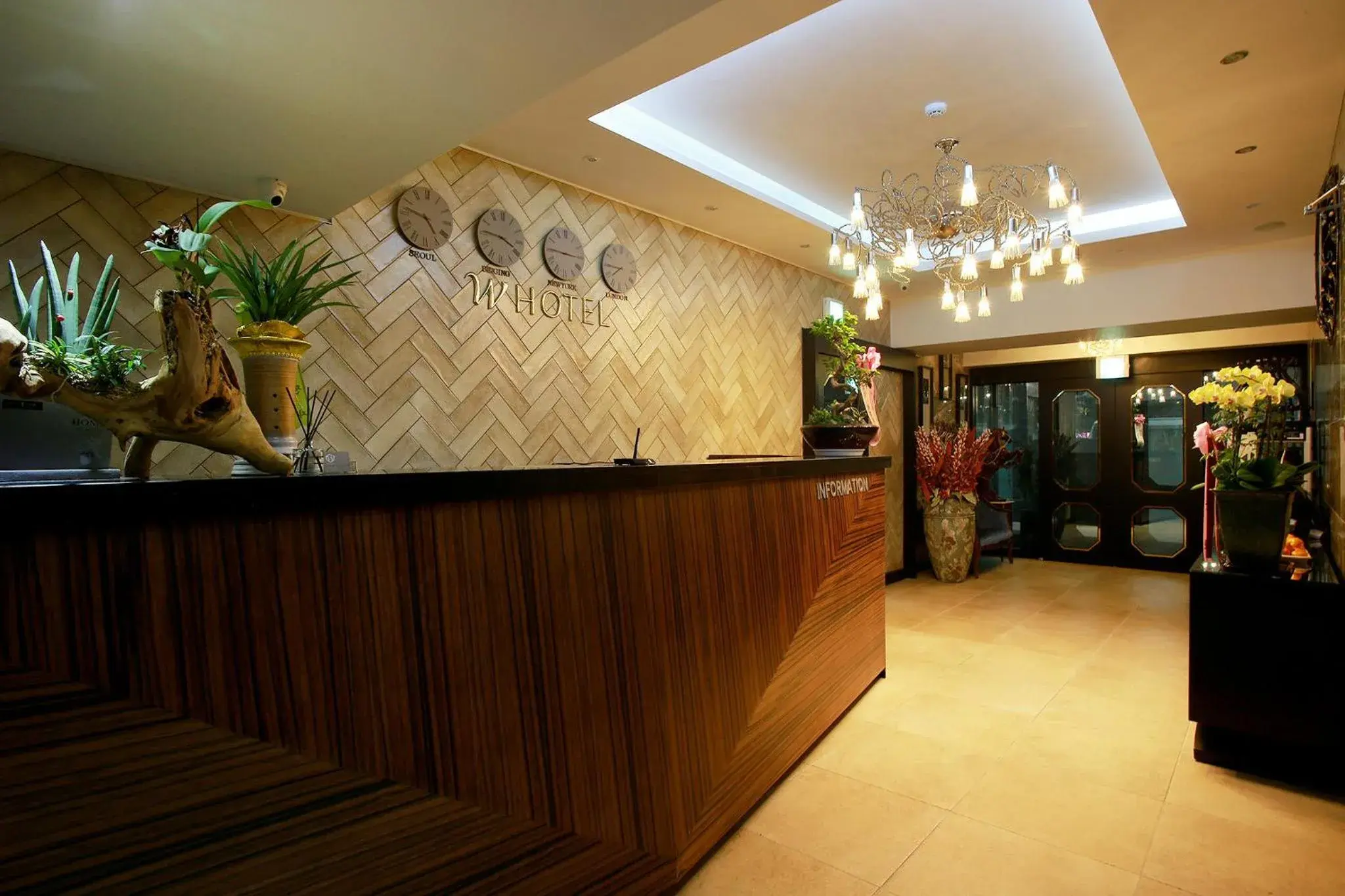 Lobby or reception in W Hotel Lobby or reception in W Hotel