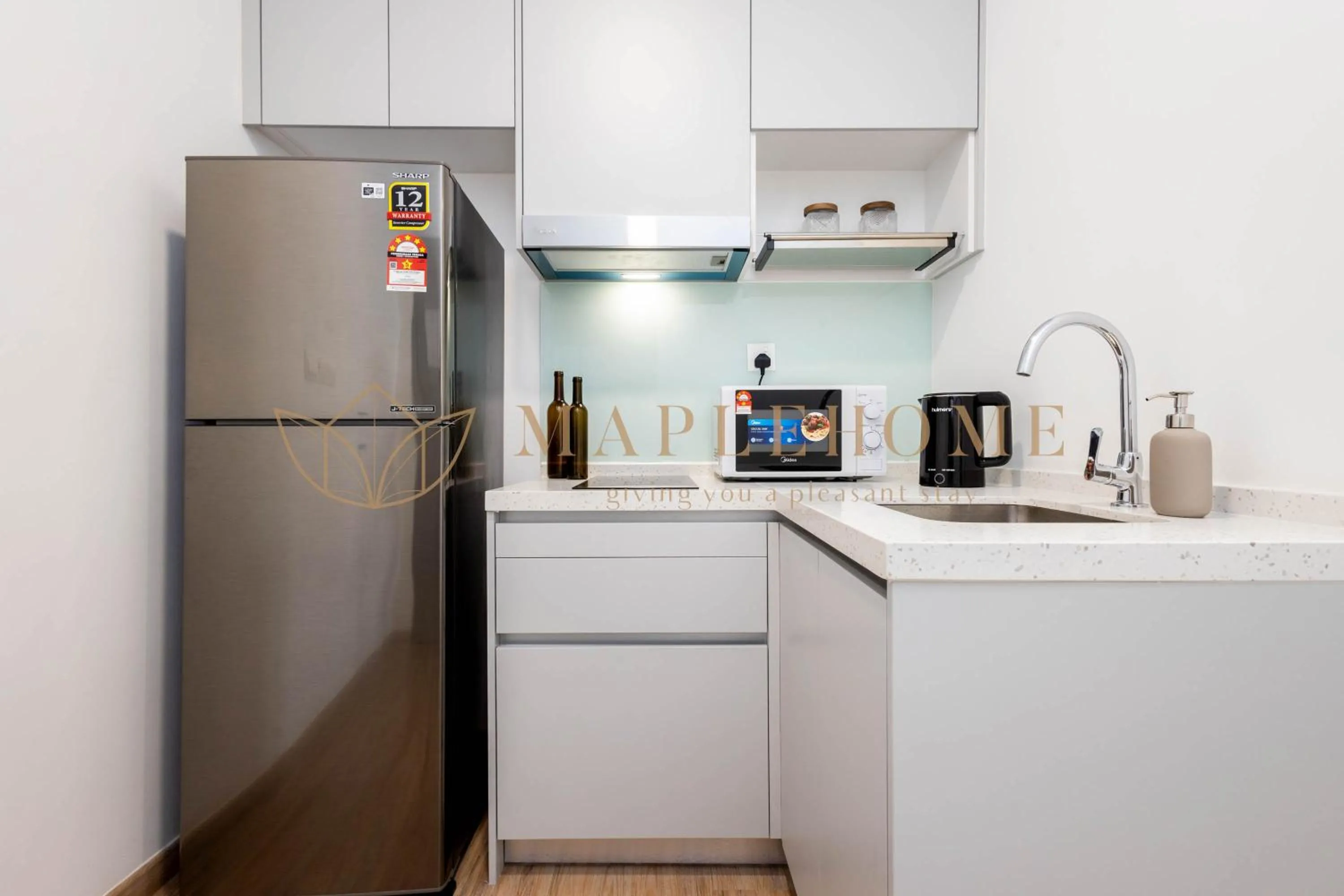 kitchen in Riveria Premier Suites Kuala Lumpur