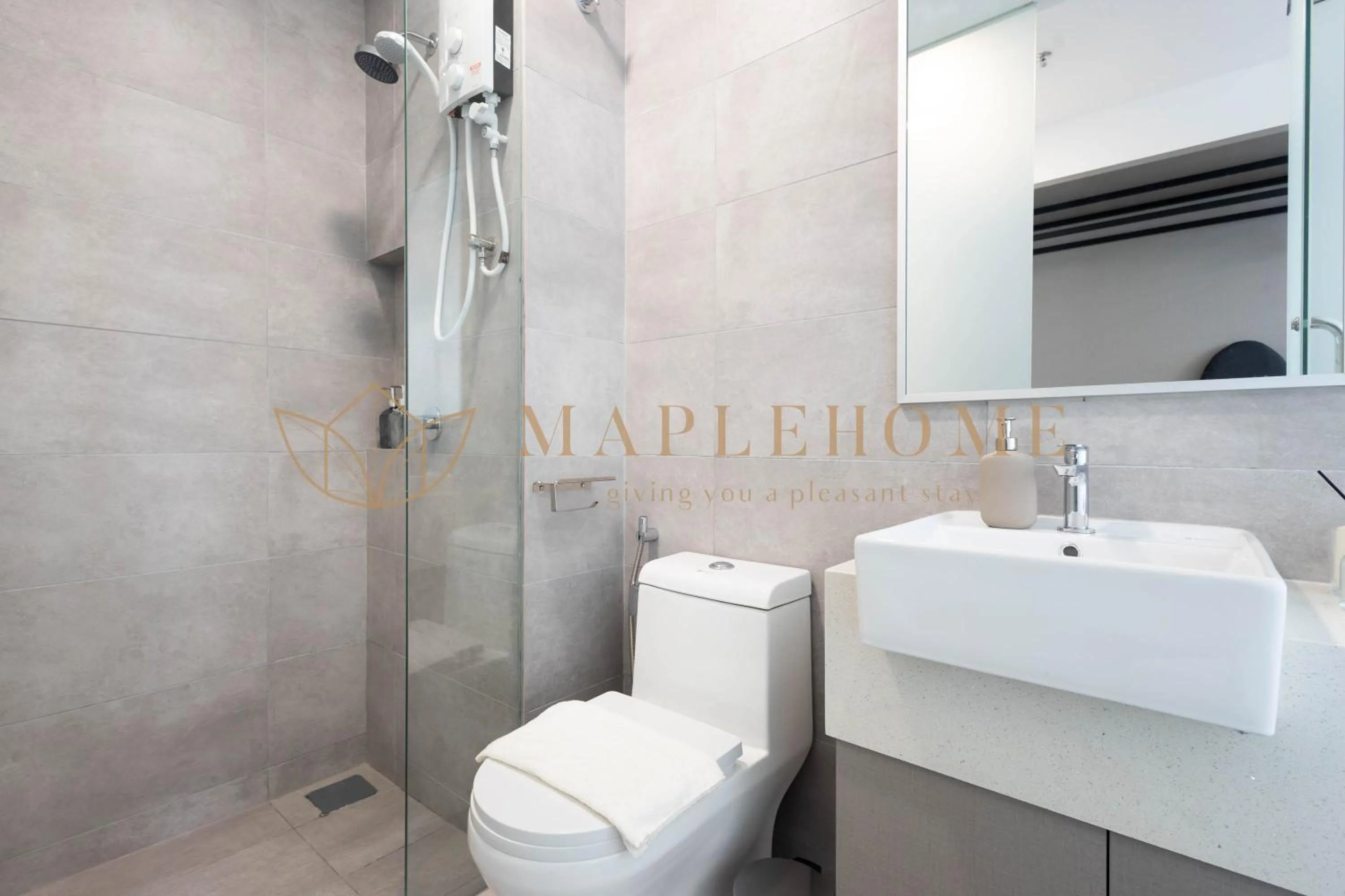 Bathroom in Riveria Premier Suites Kuala Lumpur