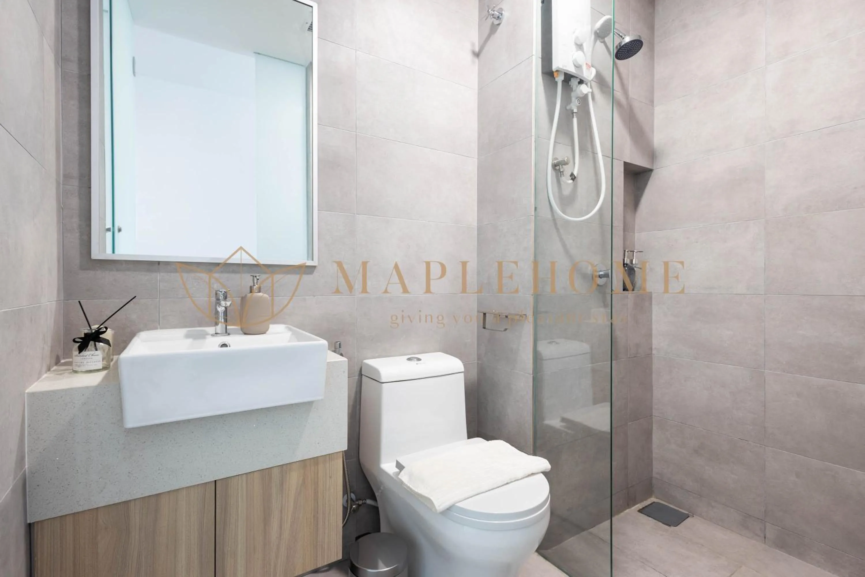 Bathroom in Riveria Premier Suites Kuala Lumpur