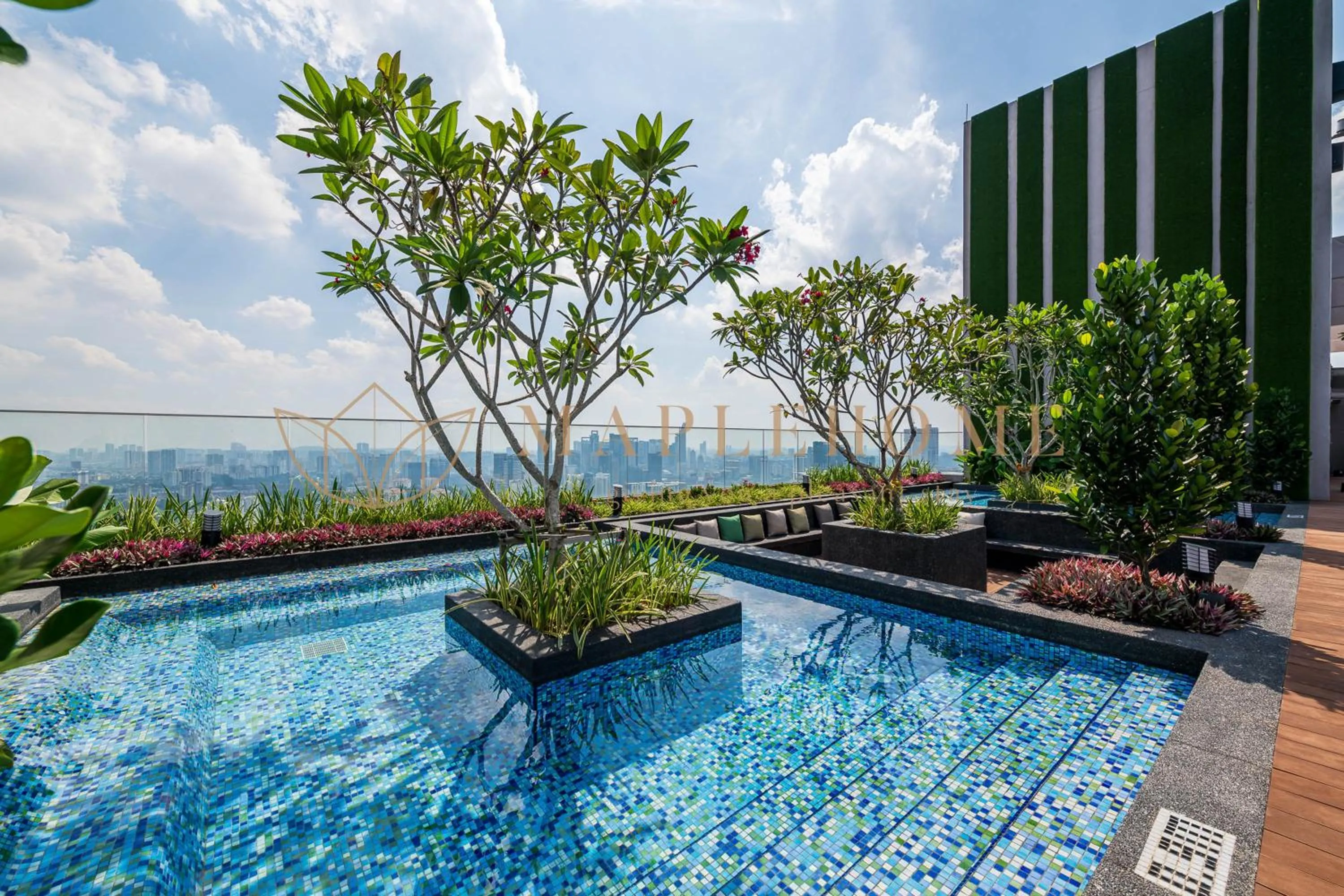 Swimming pool in Riveria Premier Suites Kuala Lumpur