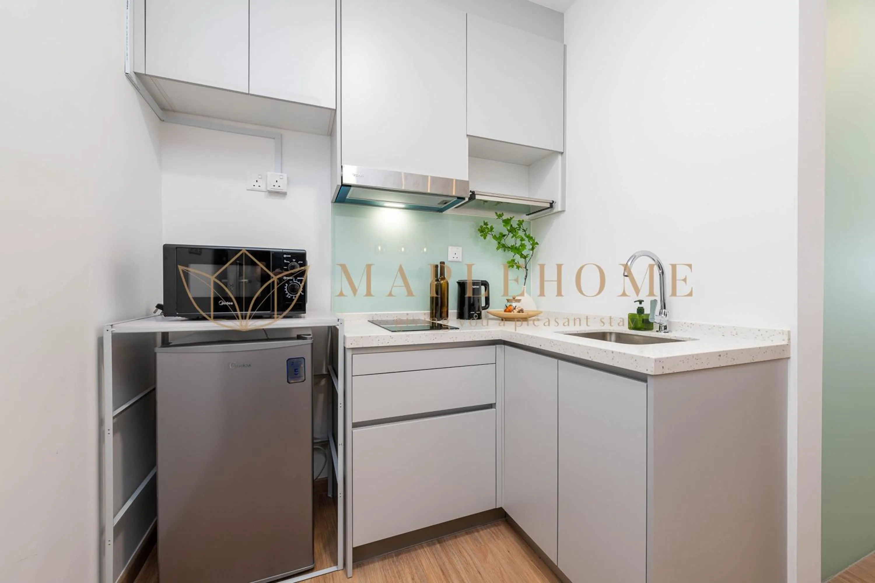 kitchen in Riveria Premier Suites Kuala Lumpur