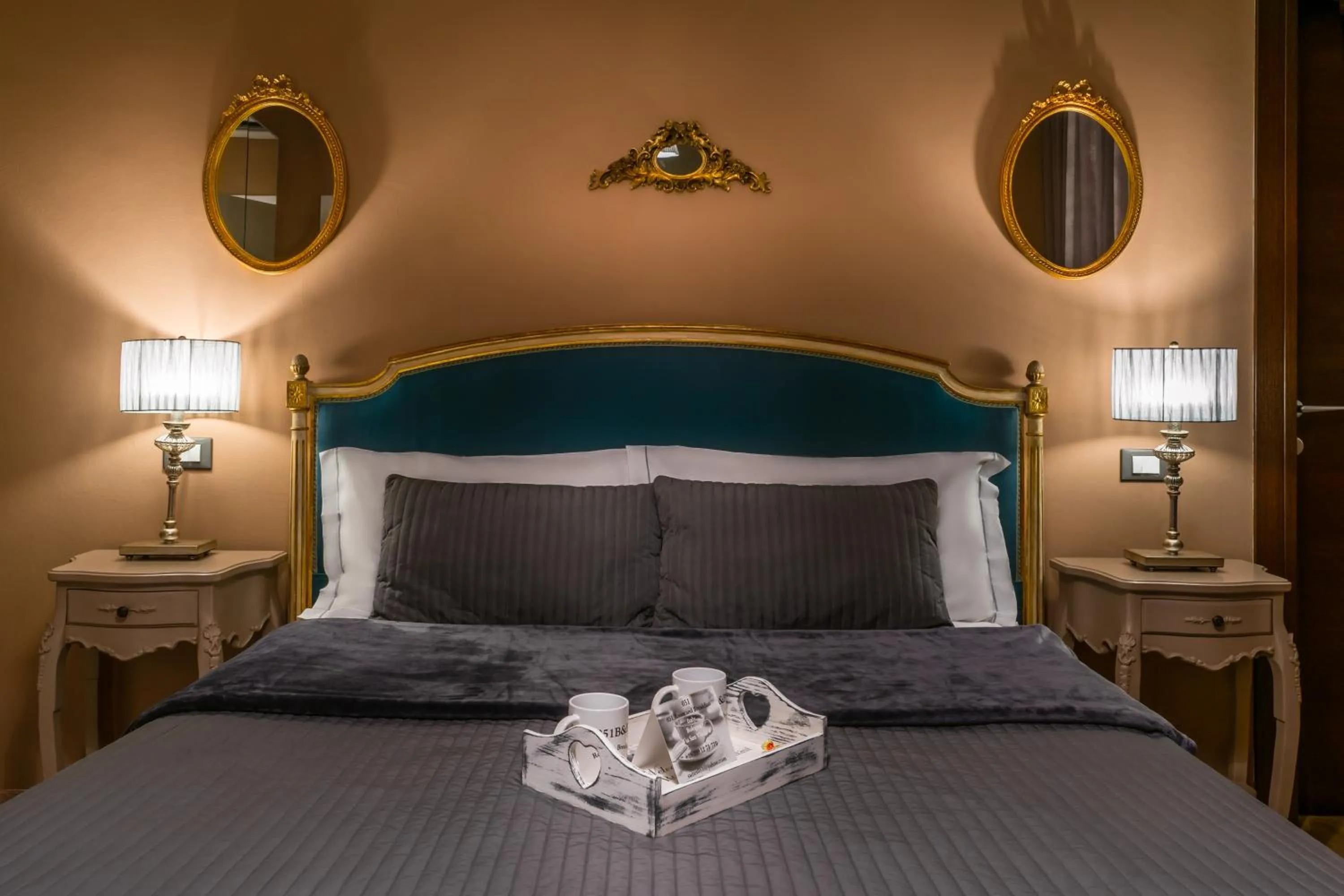 Bed in 051 Room & Breakfast