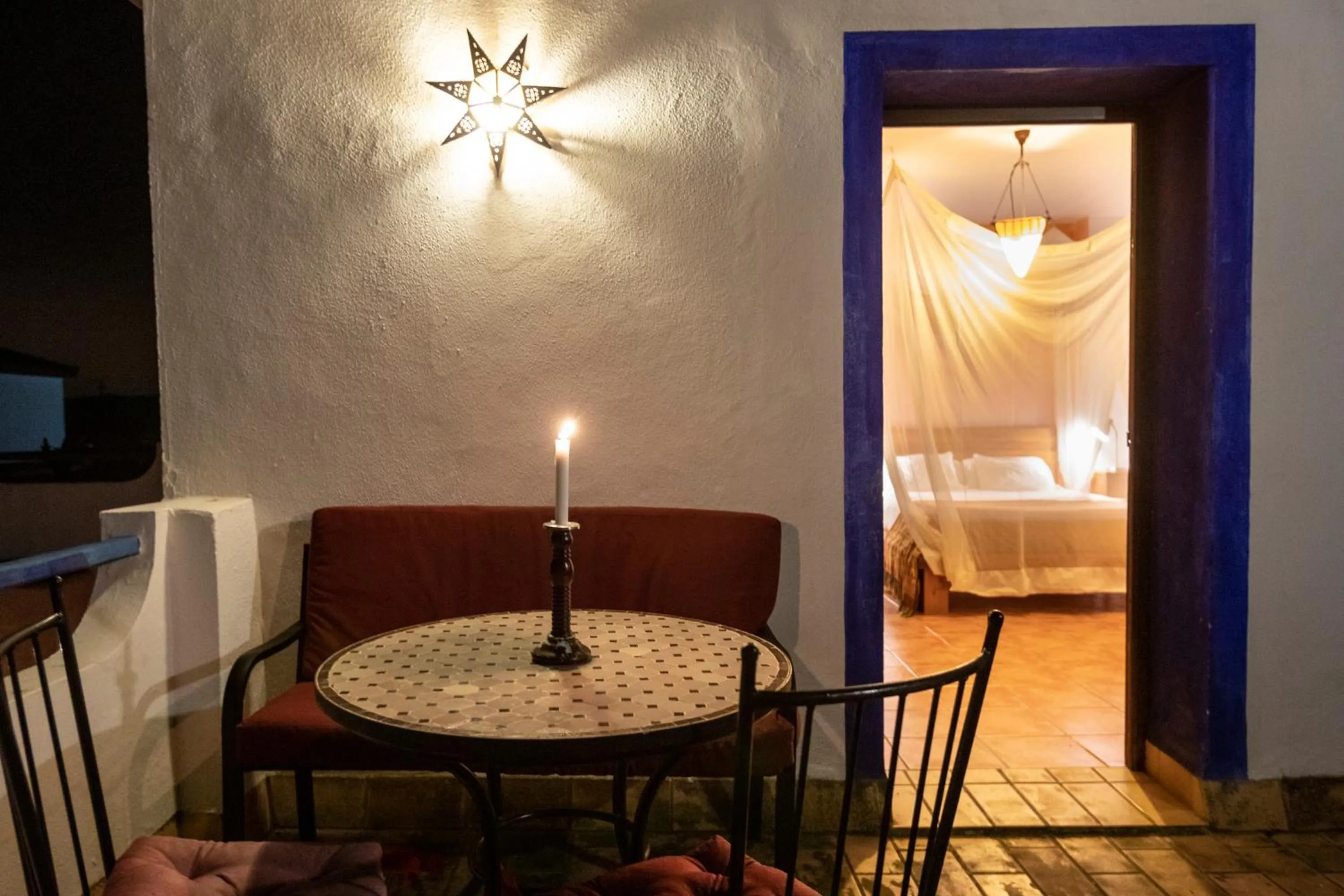 Balcony/Terrace, Bed in Paraiso Perdido