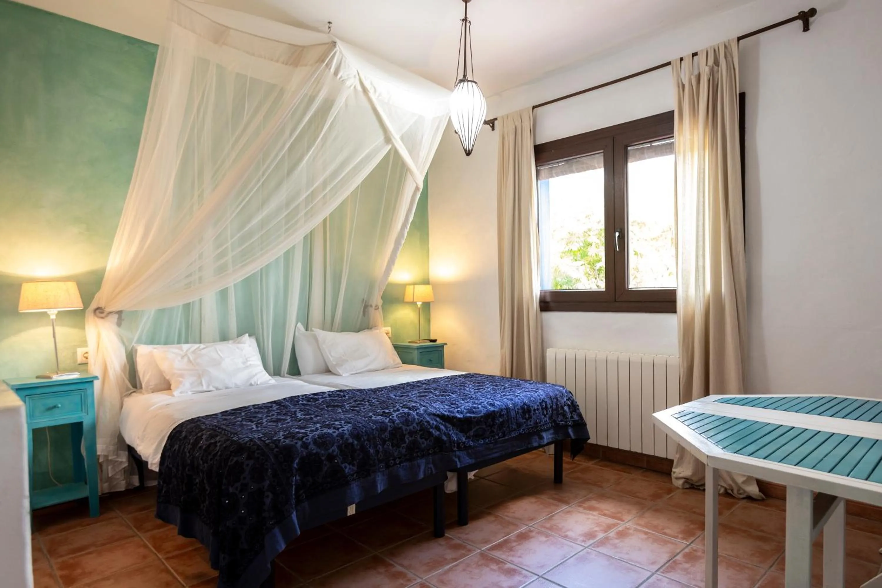 Seating area, Bed in Paraiso Perdido