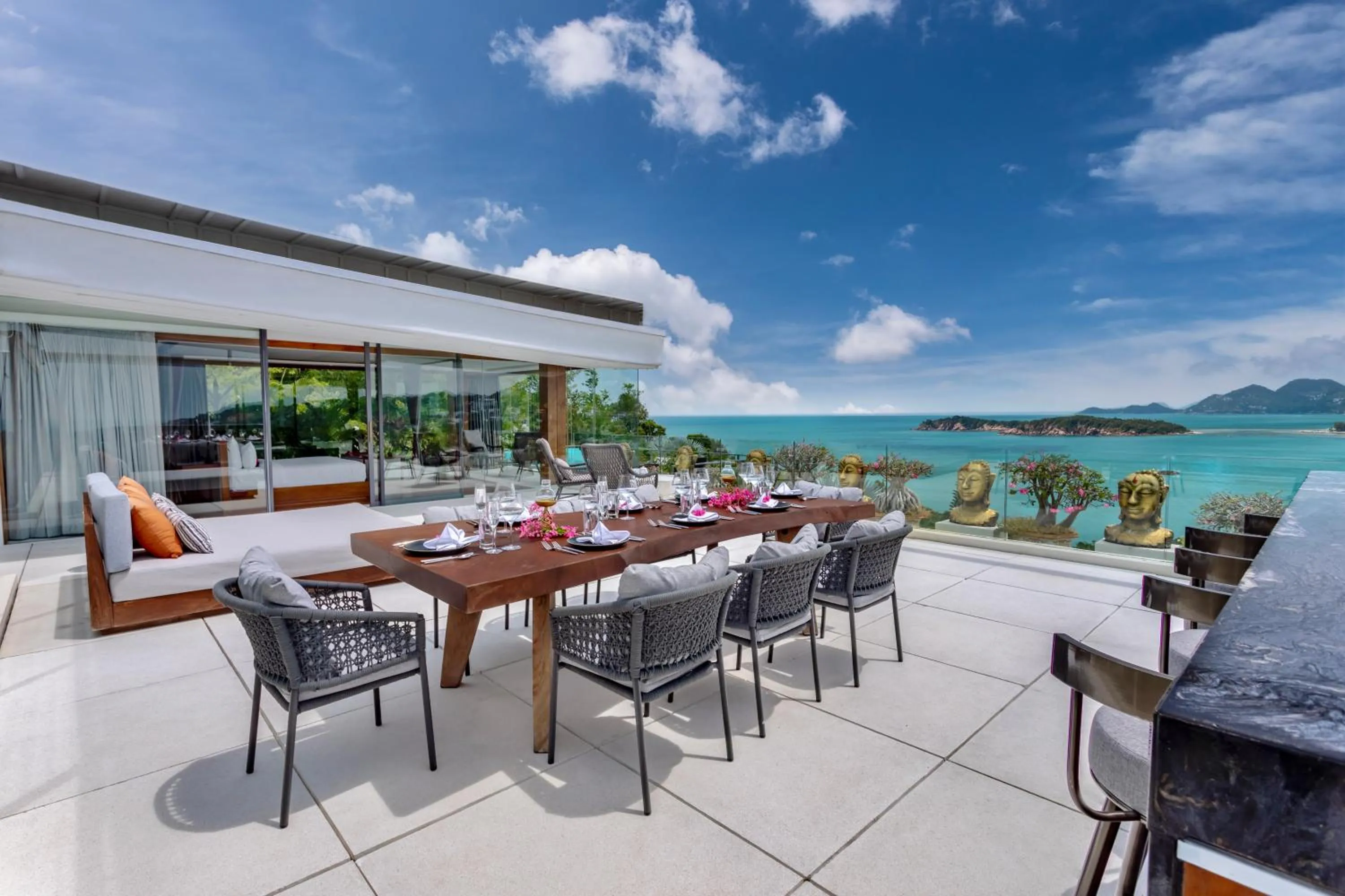 Balcony/Terrace in Villa Sangkachai