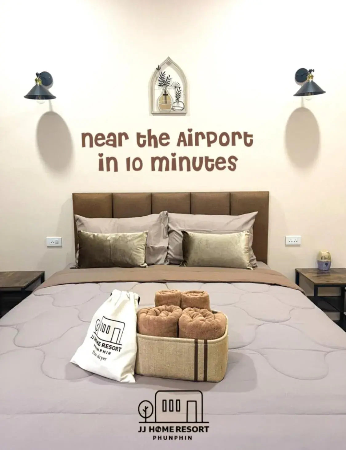 Photo of the whole room, Bed in jj home resort Photo of the whole room, Bed in jj home resort