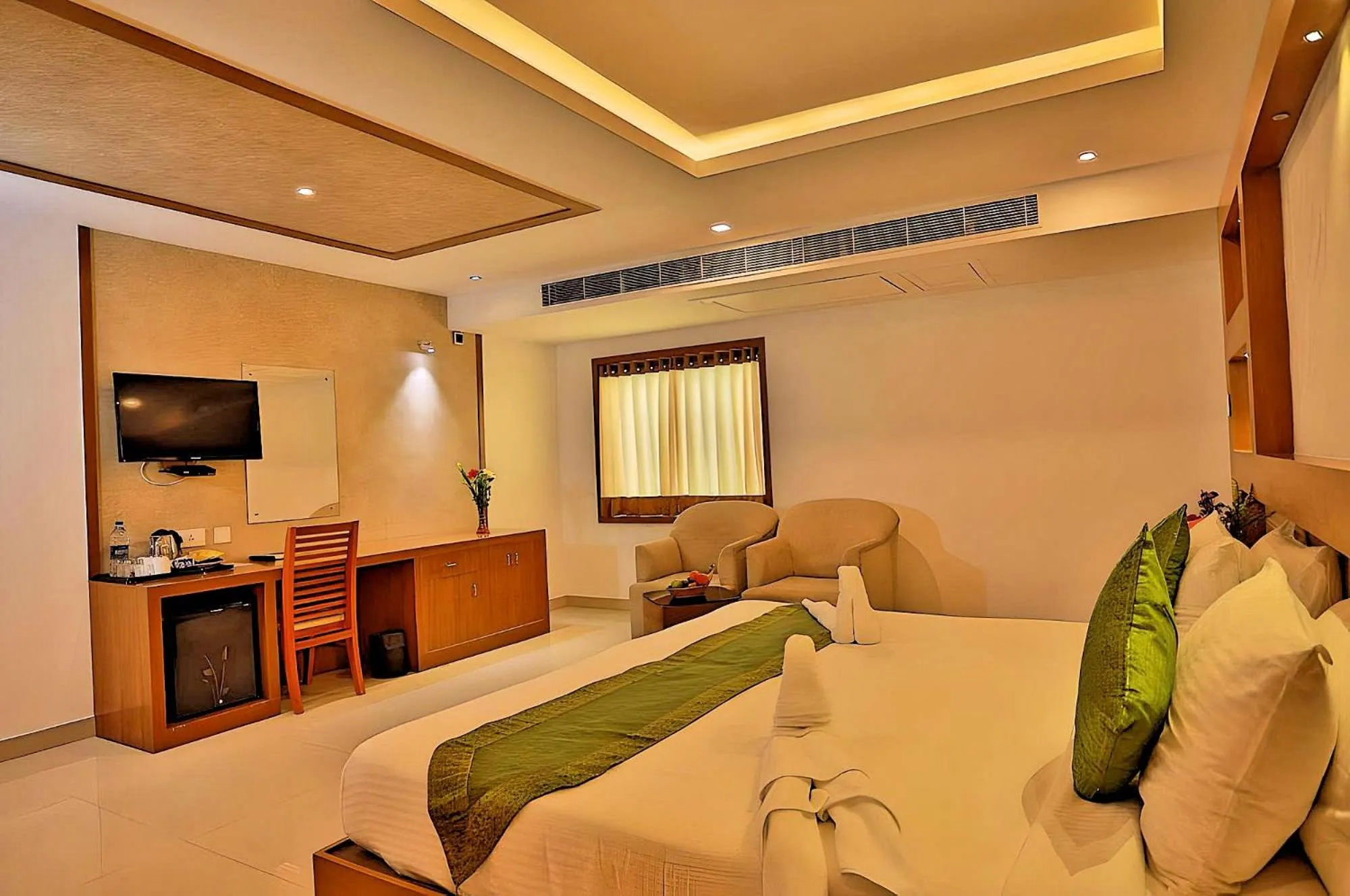 Bed in Seaflare Beach Resort & Spa