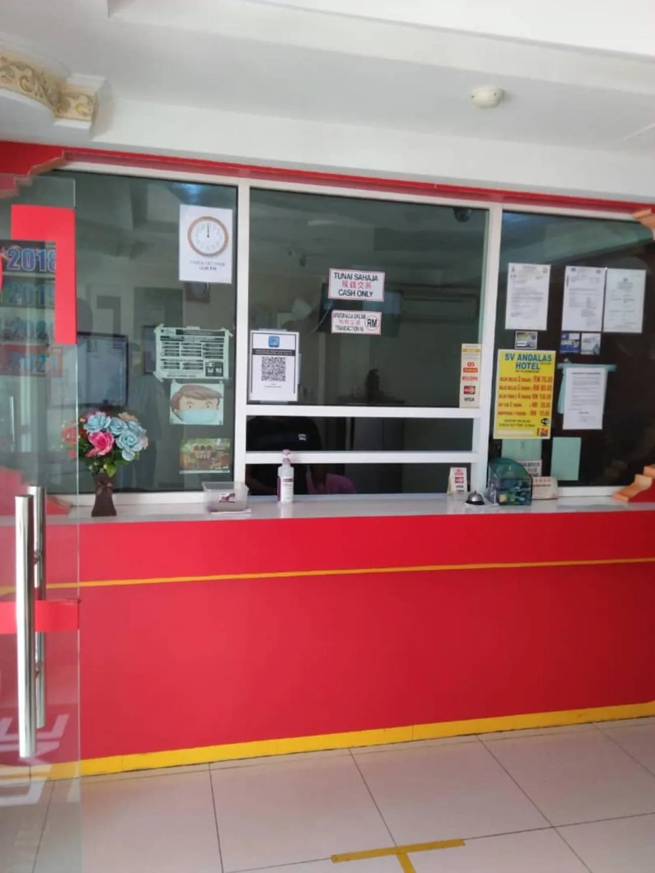 Lobby or reception in SV Andalas Hotel