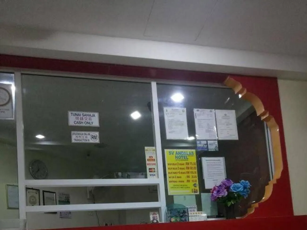 Lobby or reception in SV Andalas Hotel